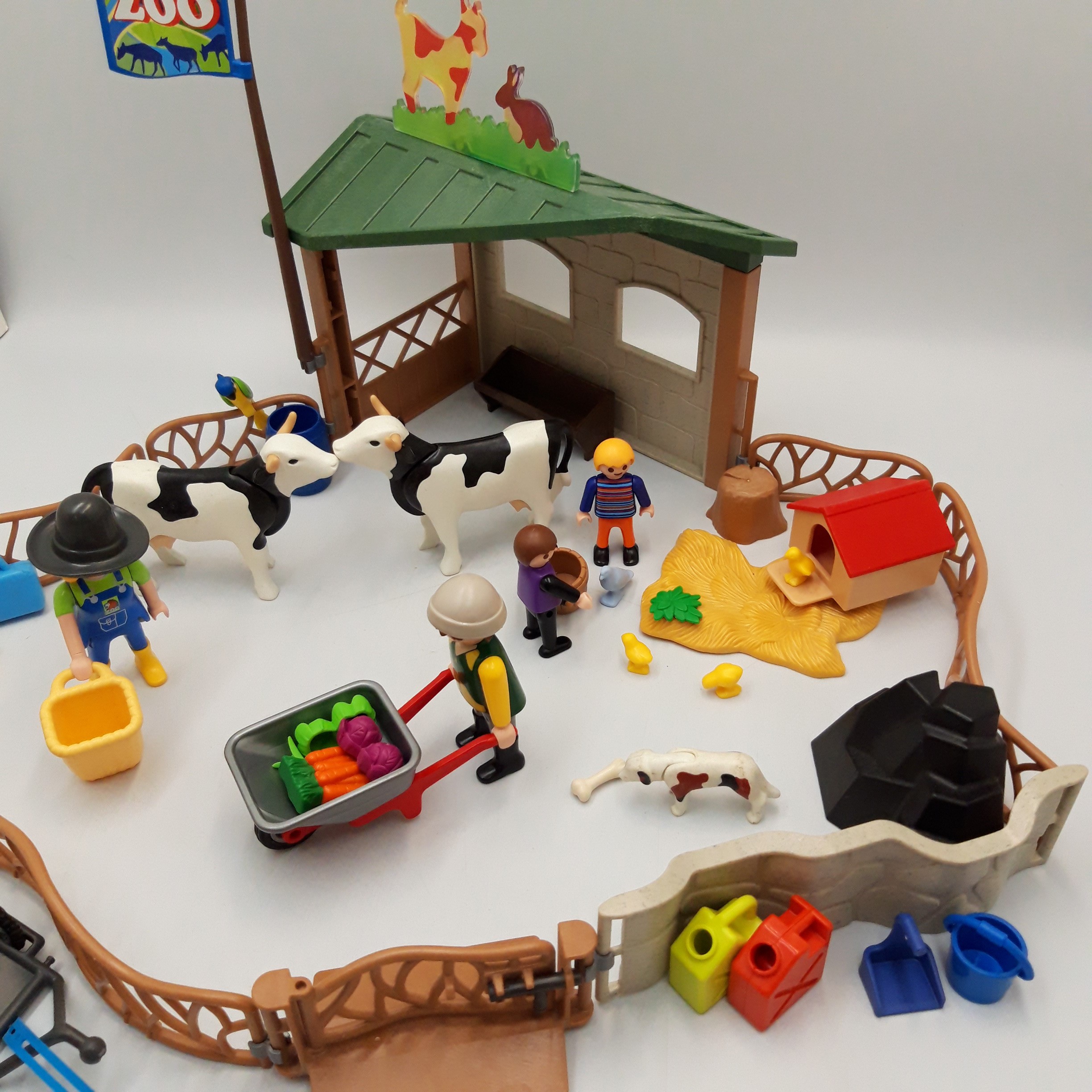 Playmobil 'Petite ferme' 34 pièces Bon état - Vue 7 - 