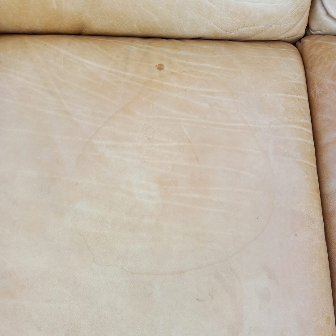 Canapé 3 Places en Cuir Design Gérard Guermonprez - État correct - Photo 10