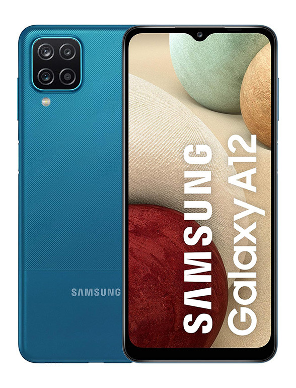 Samsung Galaxy A12 - 64 Go - Bon état - Bleu - Batterie testée - Photo 1