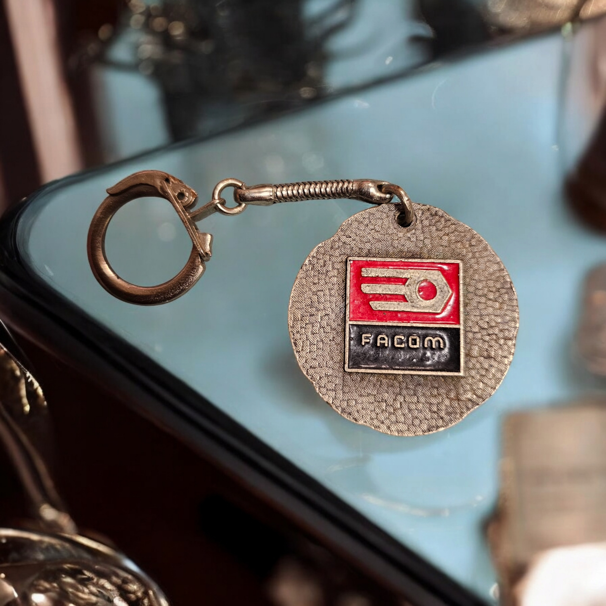 ( rare ) Porte-clé vintage Façon [ Rolls Royce ] pour collectionneurs - Très bon état sur Label Emmaüs