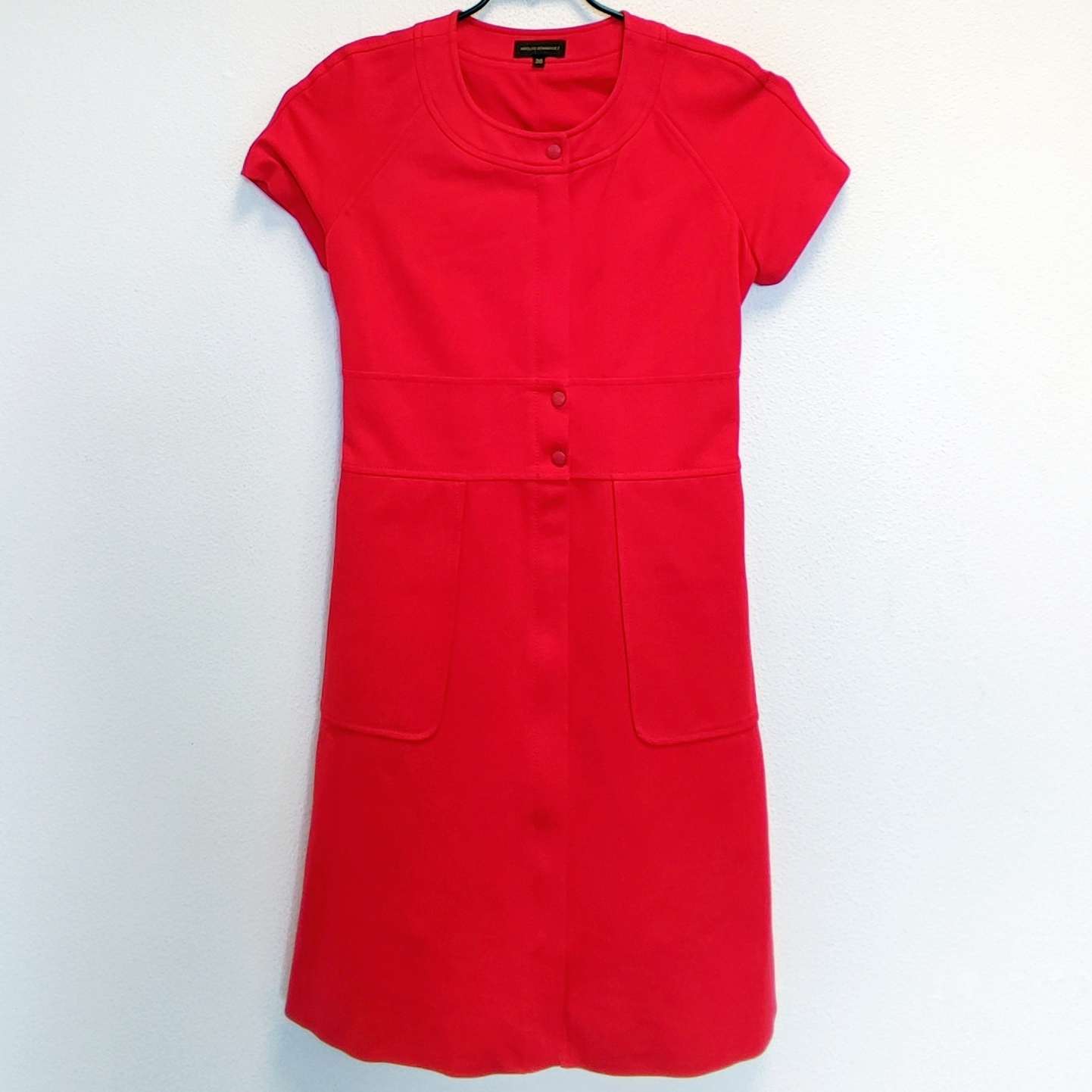 ADOLFO DOMINGUEZ - Robe polo rouge - 36 - Femme Bon état -  reconditionné disponible sur Label Emmaüs