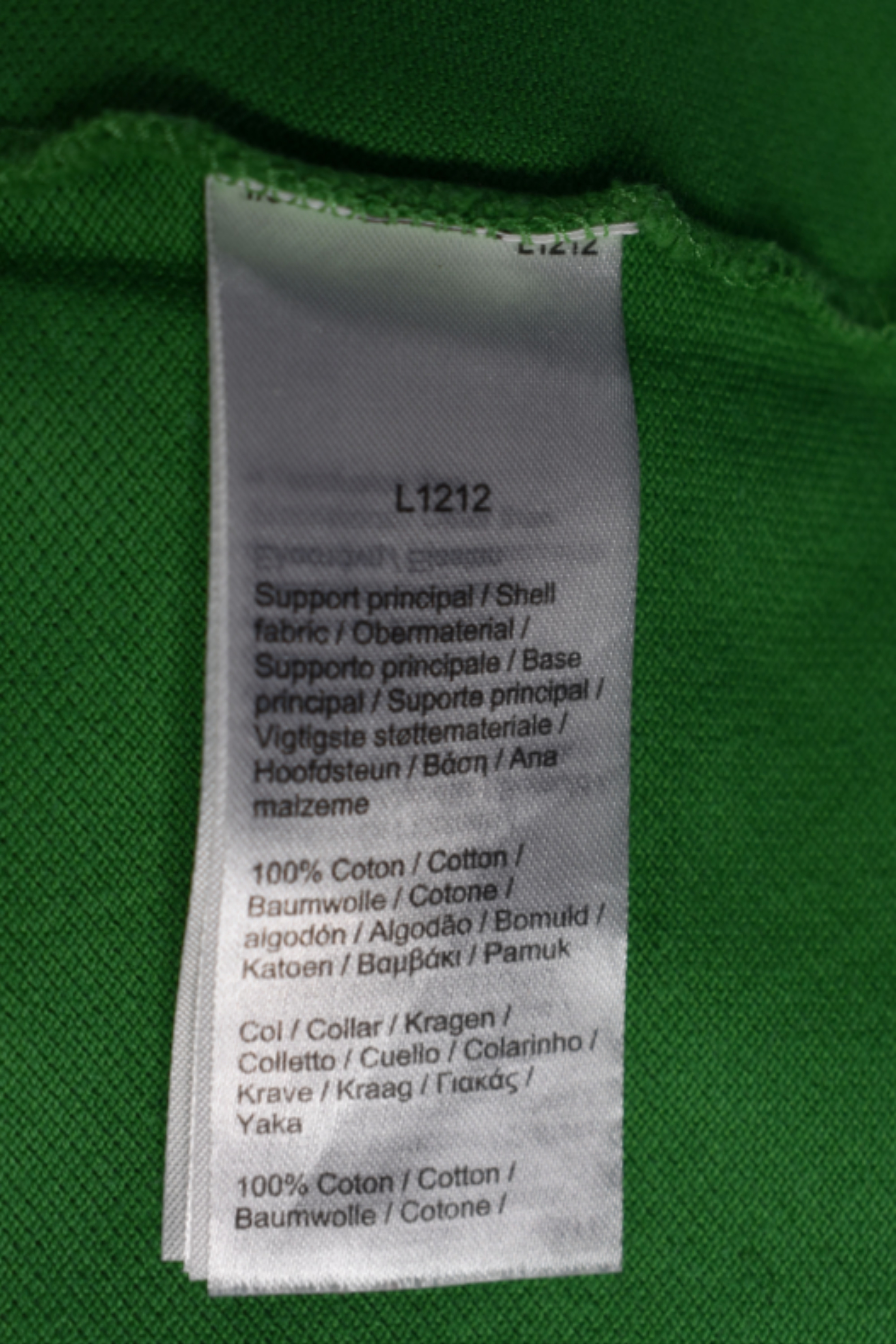 Polo Lacoste de couleur verte Classic Fit, taille FR 5 et US L - Bon état - Photo 3