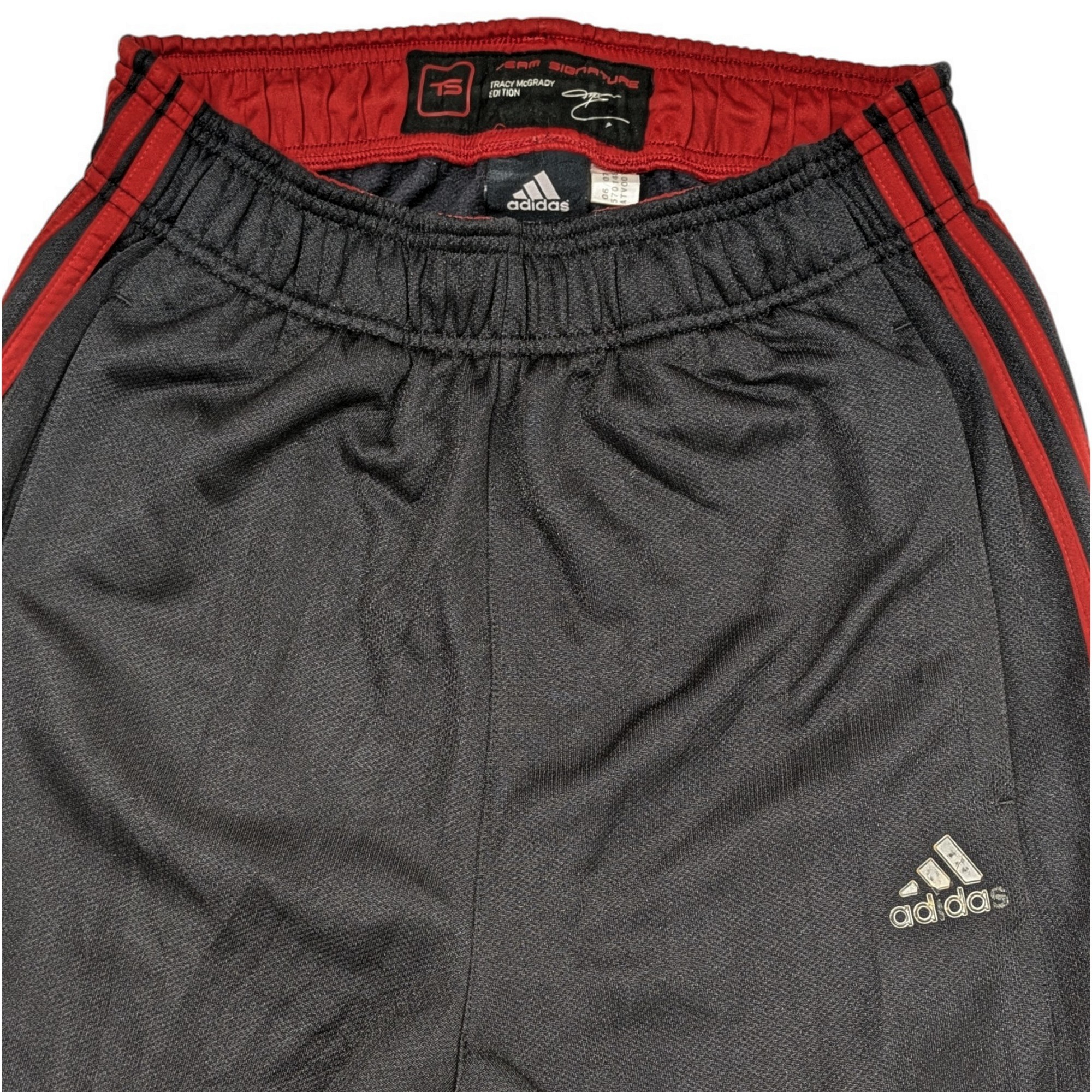 Pantalon Jogging Adidas Tracy McGrady Edition T S Training sport noir et rouge - Photo 1