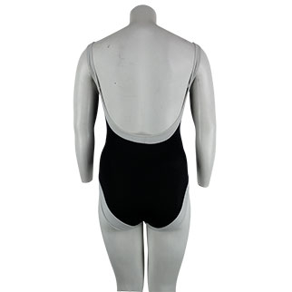 Maillot de bain noir et blanc avec armatures - Femme - TAILLISSIME - Taille 48 - Photo 1