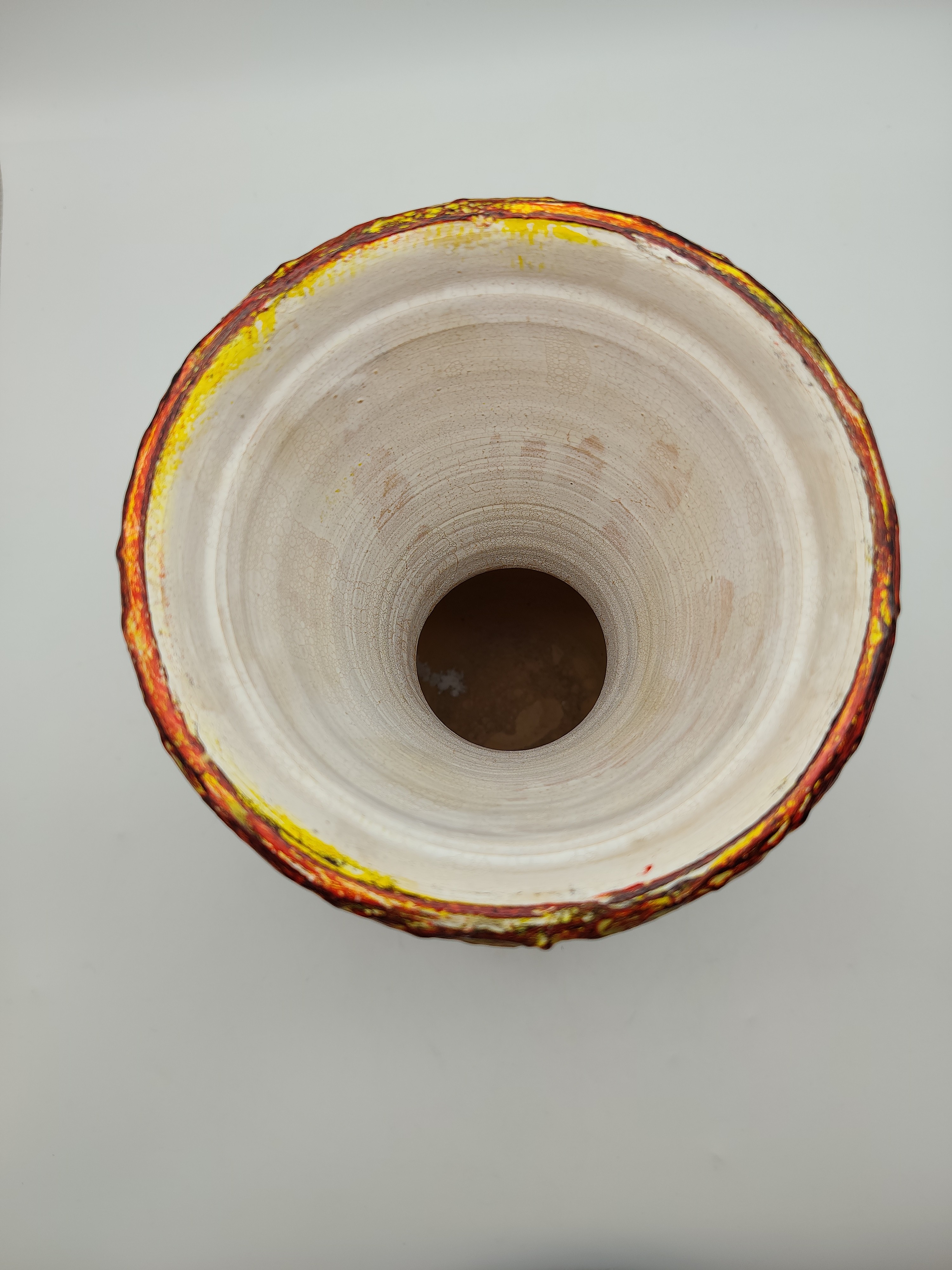 Vase moderniste Catalan en céramique peinte Très bon état - Vue 4 - 