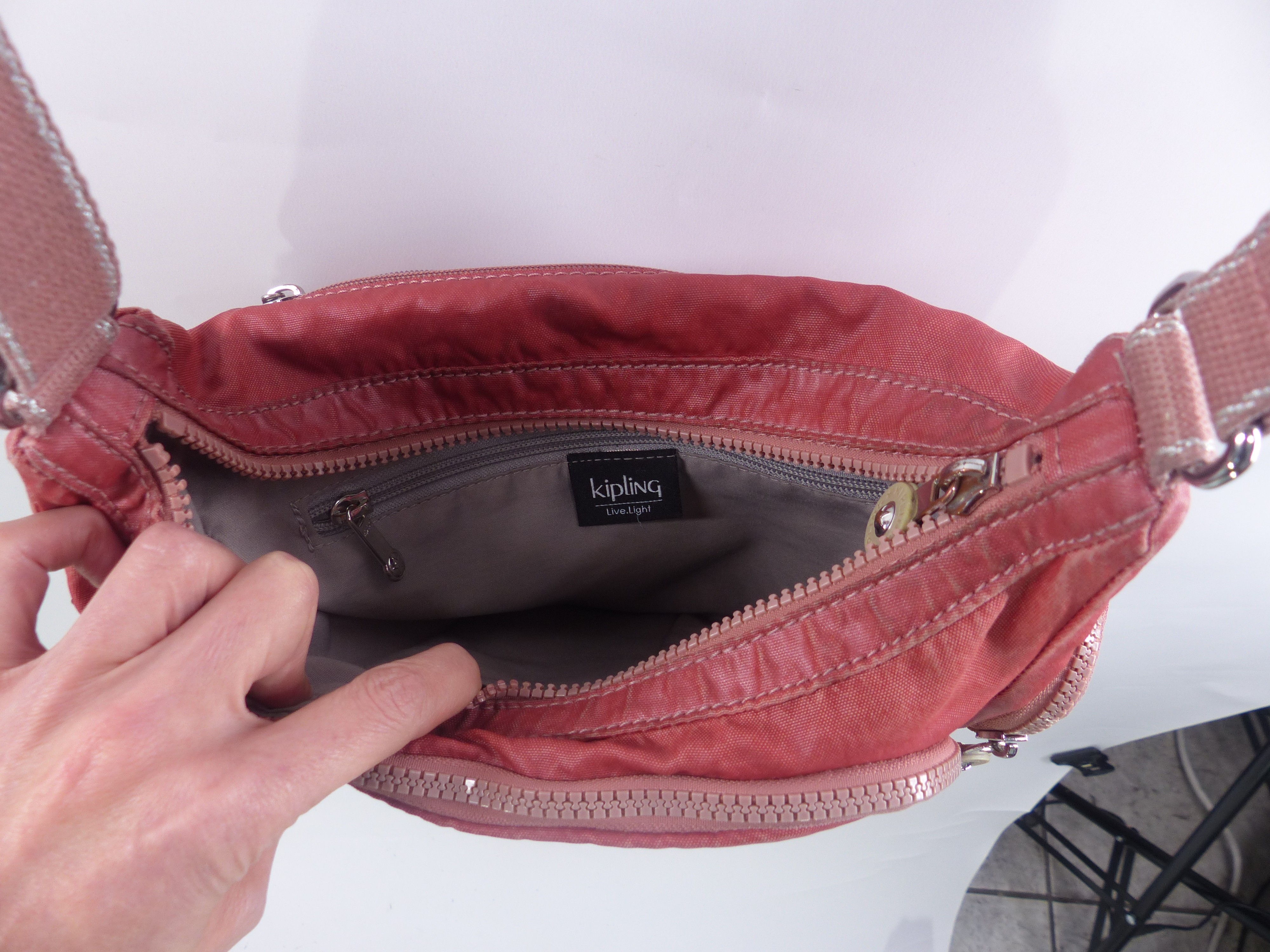 Sacoche Kipling rose saumon - Photo 3
