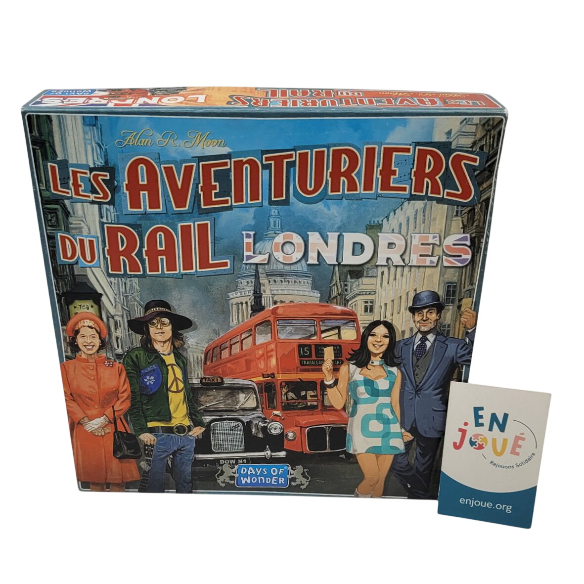 Acheter Jeu de société - Les Aventuriers du Rail Londres - Days of Wonder - À partir de 8 ans. Bon état - 15,00 € Jeu de société - Les Aventuriers du Rail Londres - Days of Wonder - À partir de 8 ans. Bon état - reconditionné disponible sur Label Emmaüs