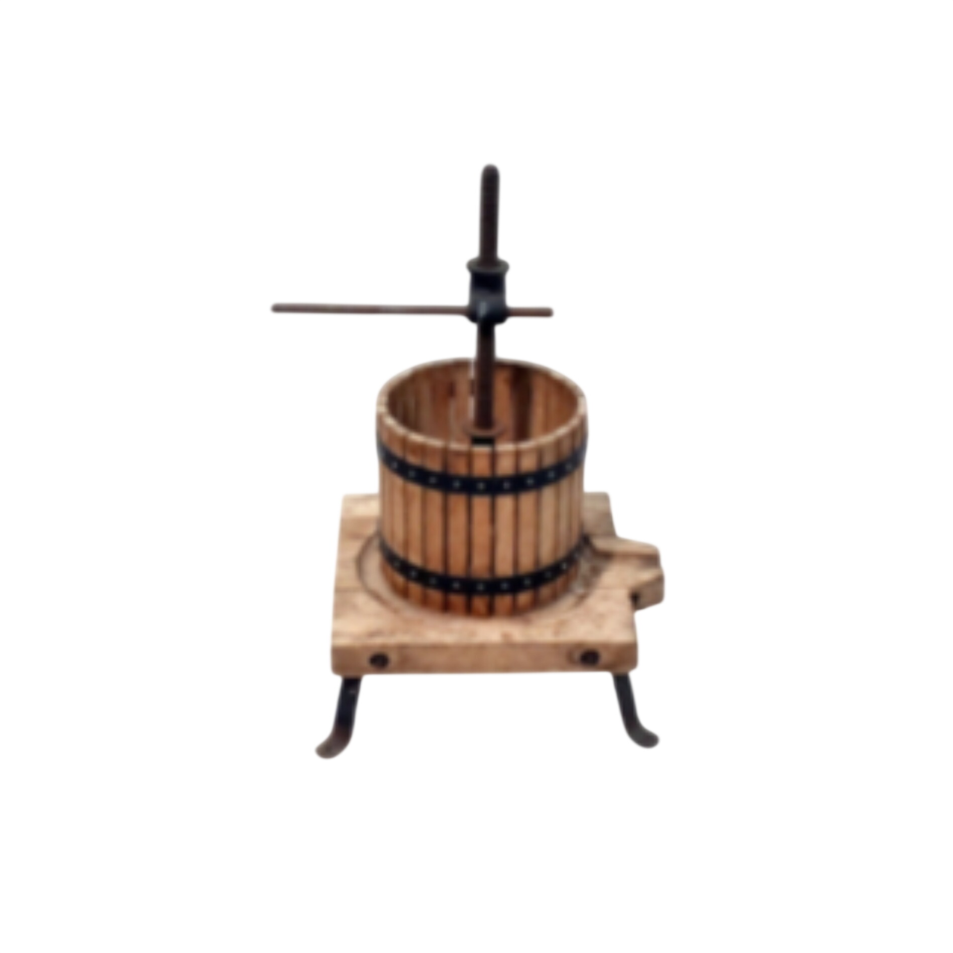 Acheter Pressoir à Fruits - Bois & Fer Forgé Bon état - 70,00 € Pressoir à Fruits - Bois & Fer Forgé Bon état - reconditionné disponible sur Label Emmaüs