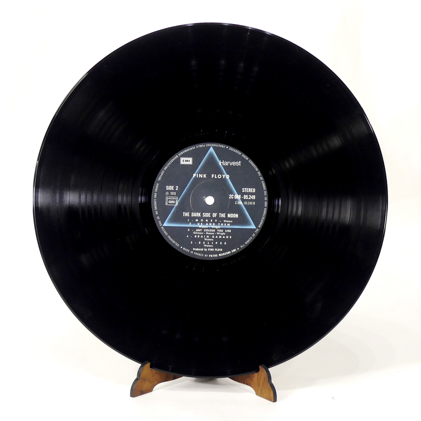 Vinyle - Pink Floyd – The Dark Side Of The Moon - 1973 Bon état - Vue 4 - 