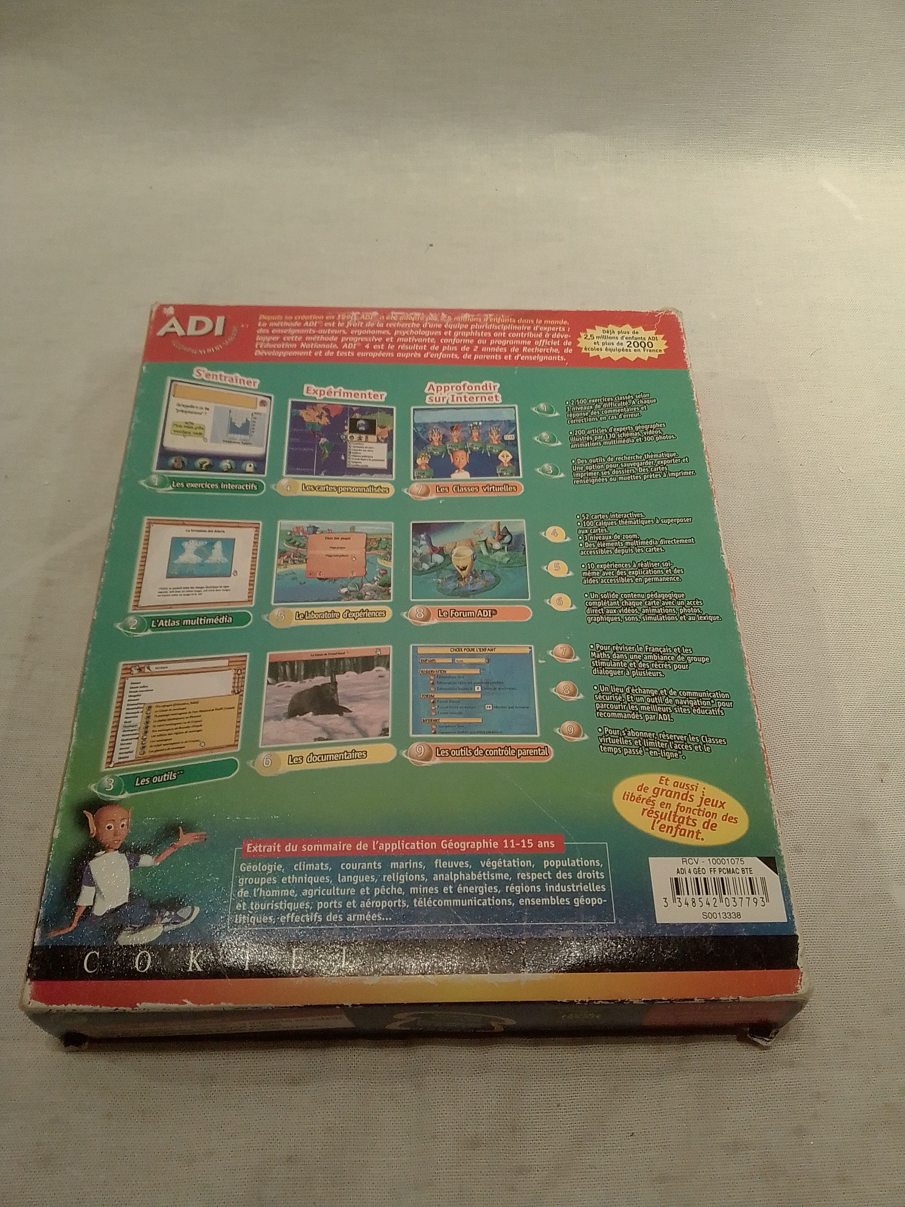Voir photo 3 de Adi Géographie Adi Géographie État correct - Vue 3 -