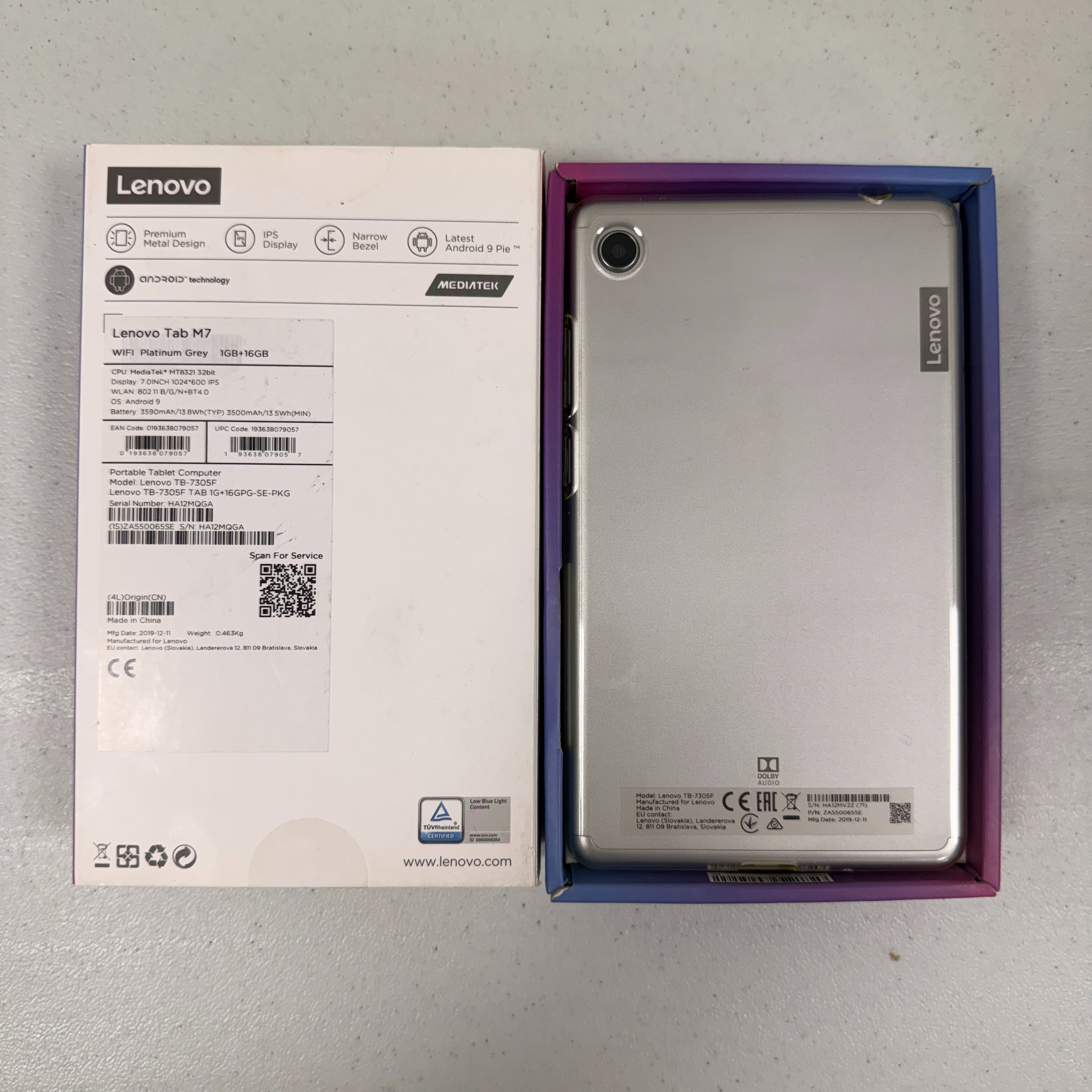 Tablette tactile Lenovo tab 7 Gen1 Comme neuf - Vue 4 - 
