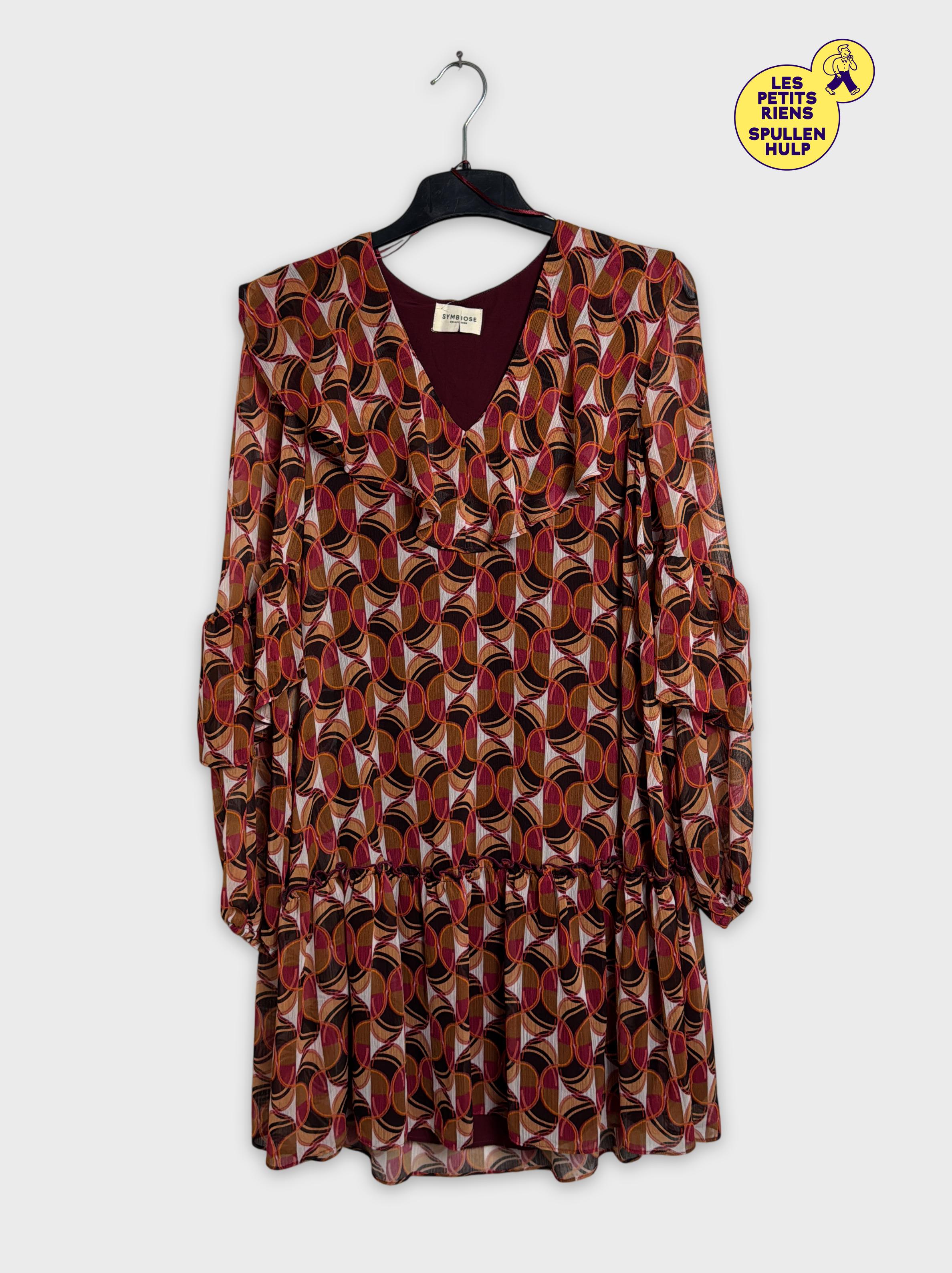 Robe  motifs gomtriques - symbiose - Modalova