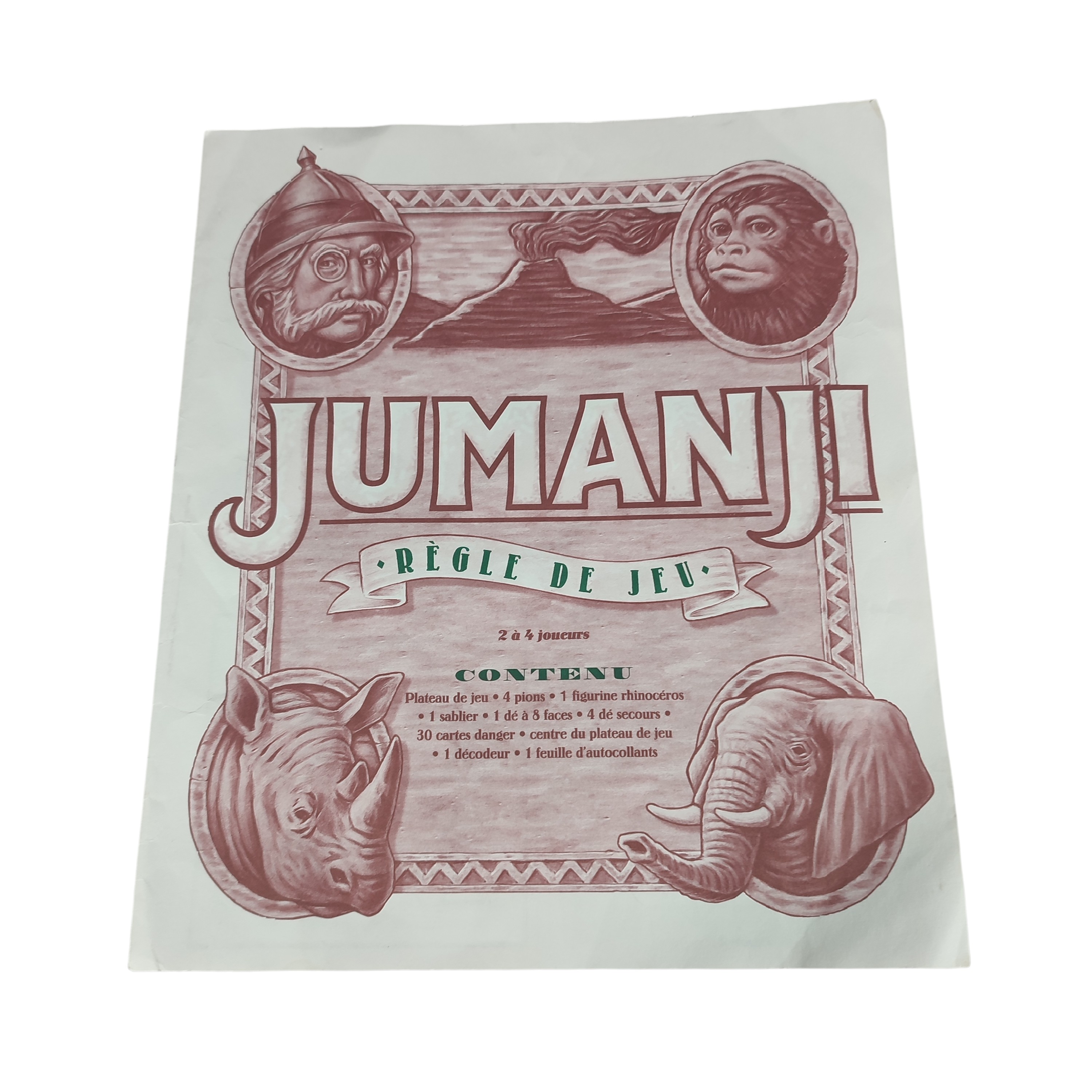 Jeu de plateau Jumanji - 1995 Bon état - Vue 23 - 