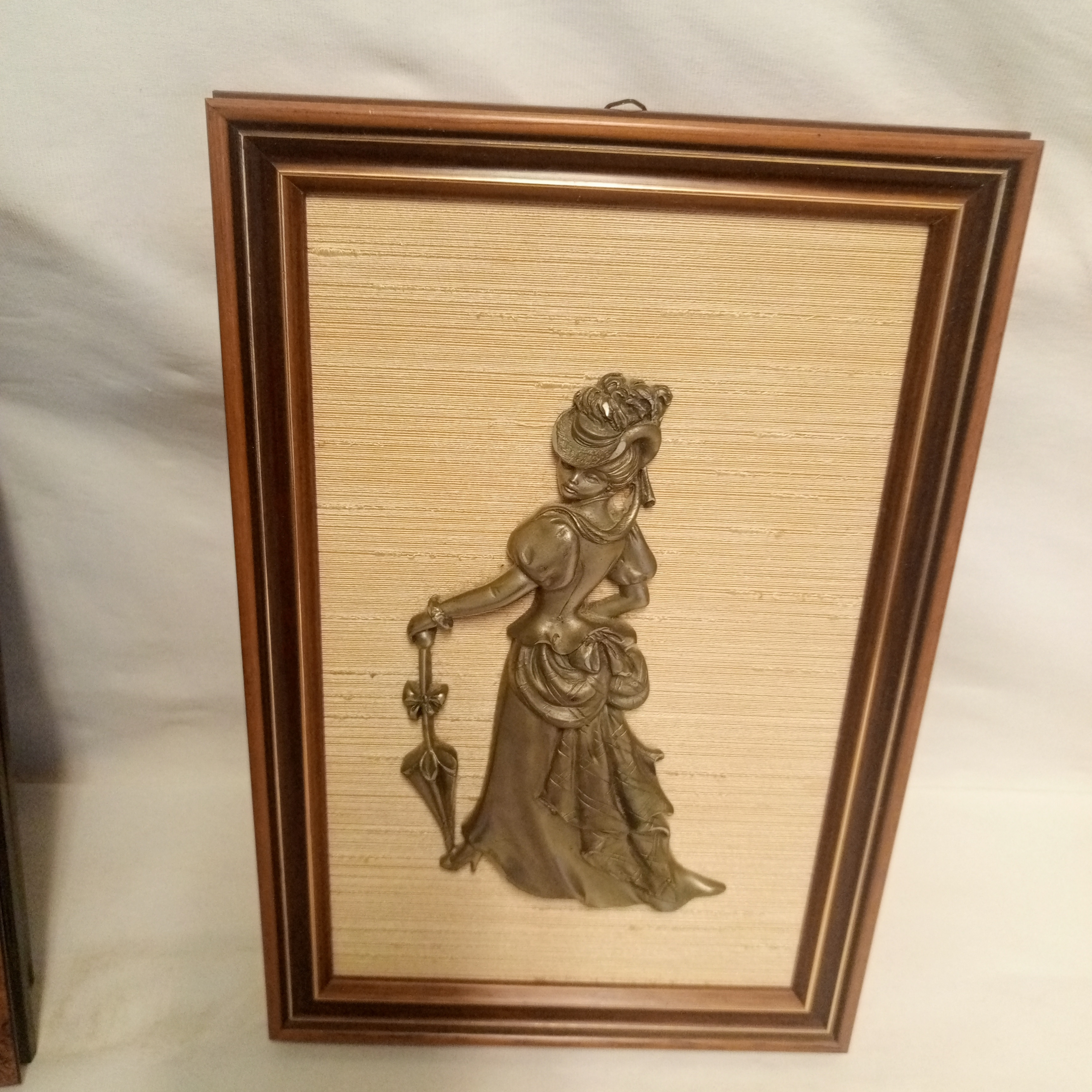 Lot de 3 Cadres figurines étain - Photo 2