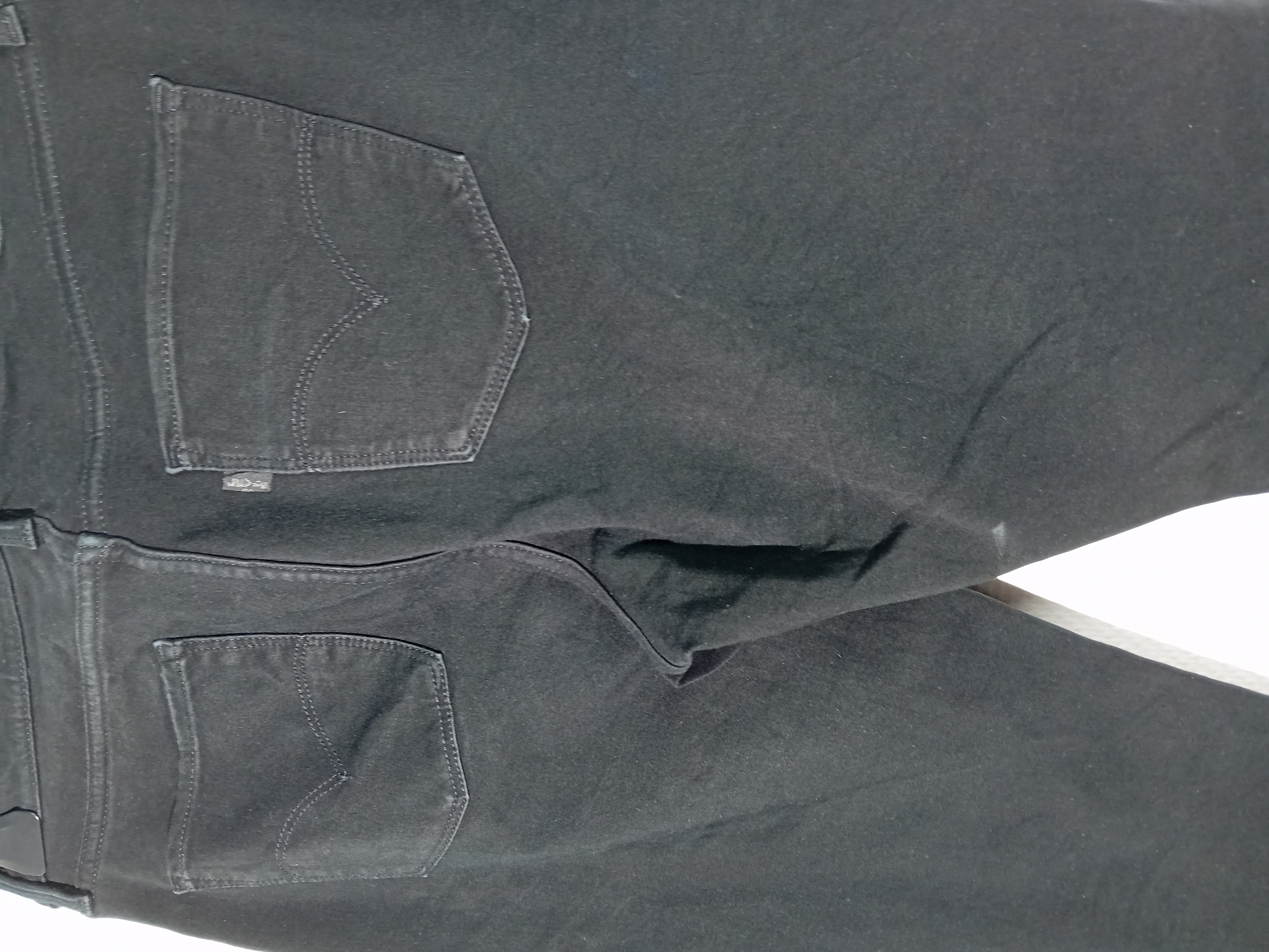 Voir photo 3 de Jean Noir Levi's 314 Shaping Straight W31 (T3917) Jean Noir Levi's 314 Shaping Straight W31 (T3917) - Vue 3 -