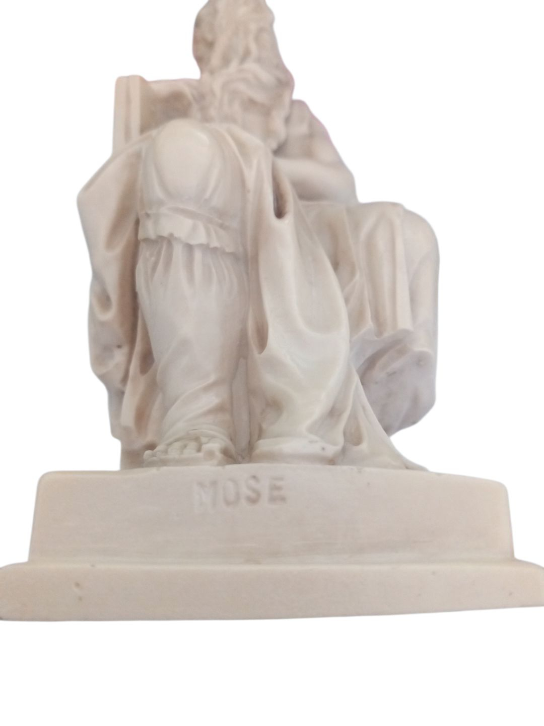Statuette MOÏSE en albâtre - Photo 2