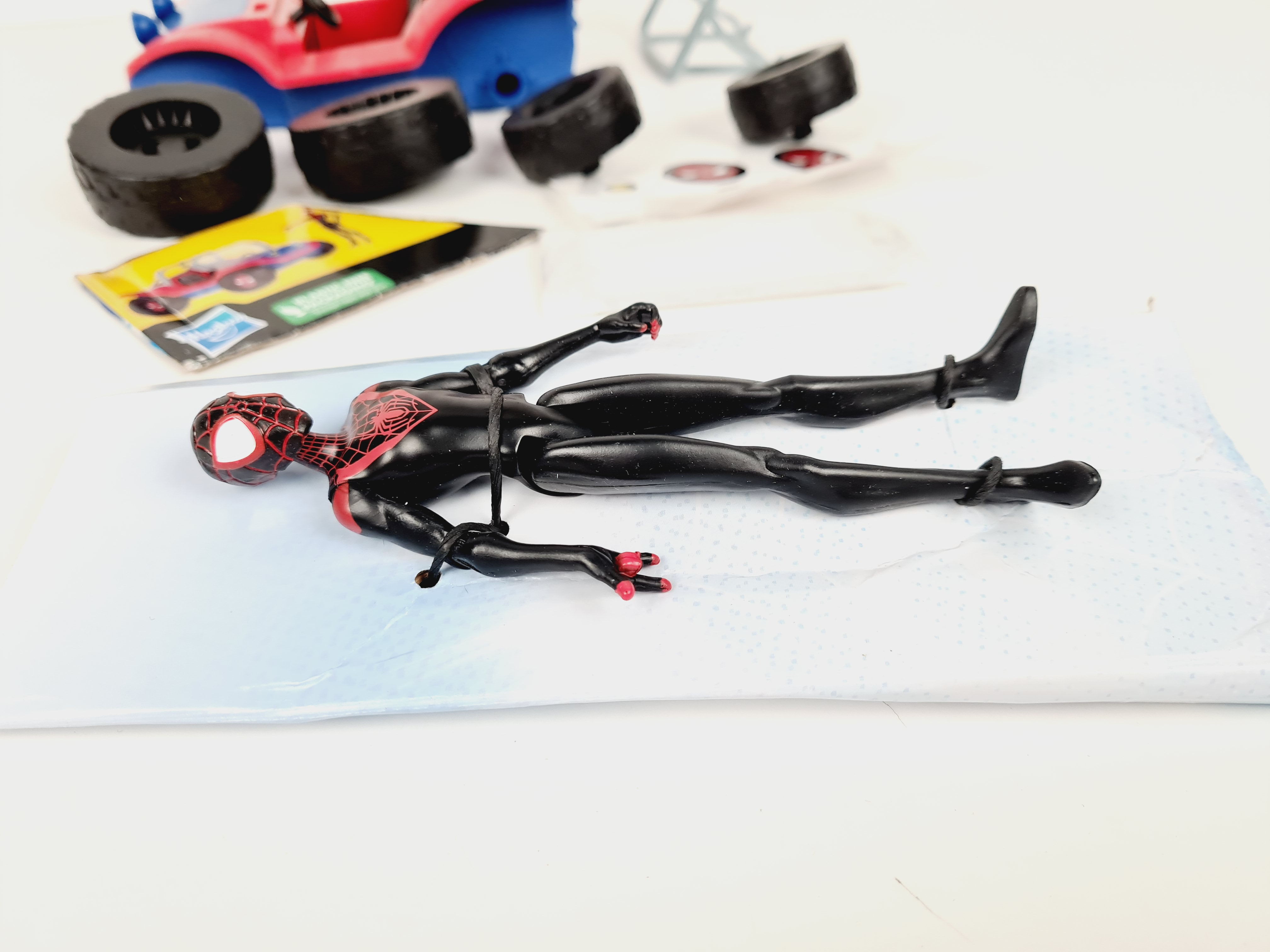 Voiture - Marvel Spider-Man Spider-mobile - Véhicule avec figurine - Hasbro - 4 ans + - Comme neuf - Photo 2