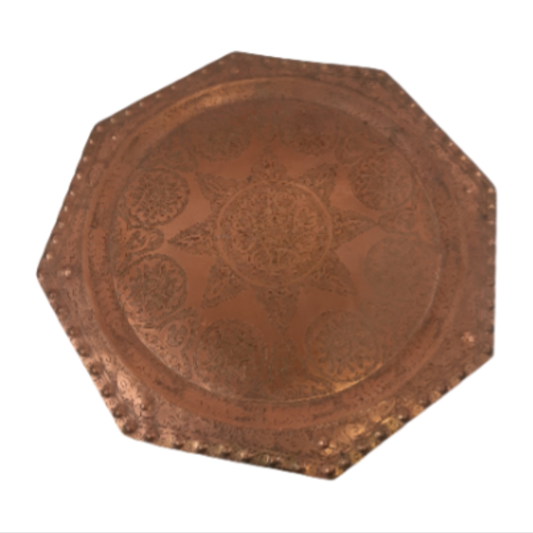 Acheter Grand Plateau artisanat marocain en laiton Bon état - 30,00 € Grand Plateau artisanat marocain en laiton Bon état - reconditionné disponible sur Label Emmaüs