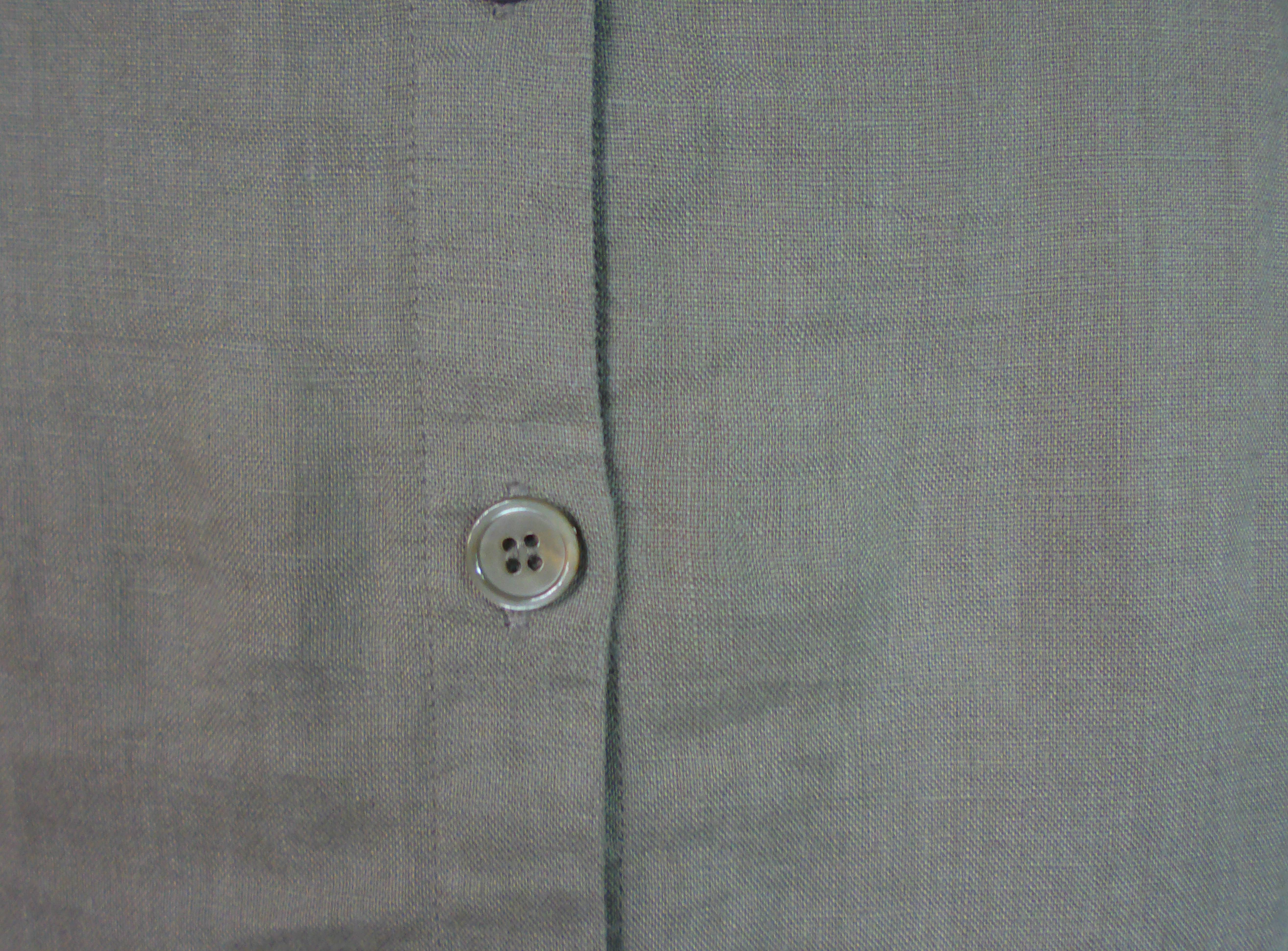 T-shirt Comptoir des Cotonniers, beige foncé - marron, 100% lin, taille 42 - Photo 3