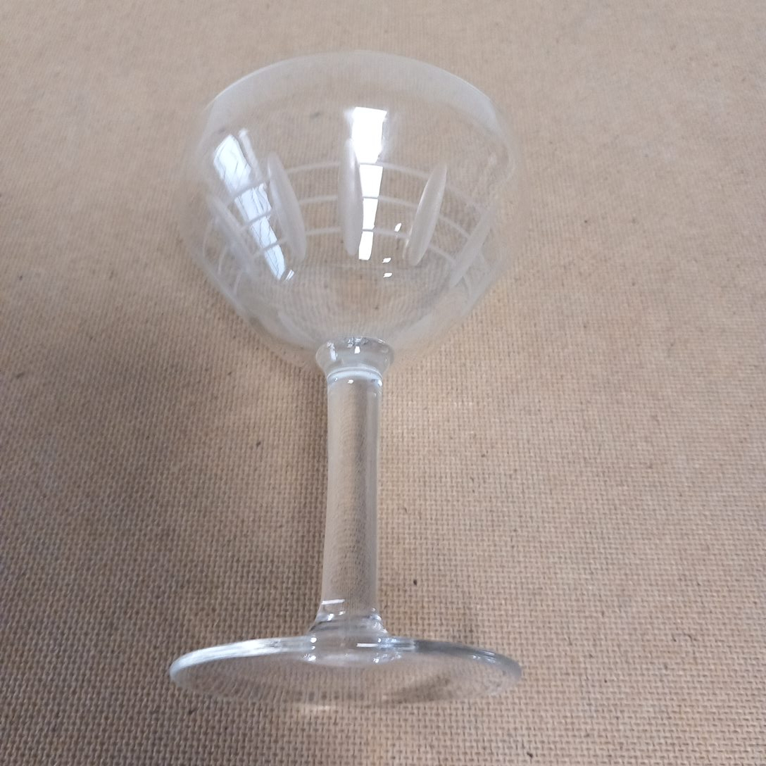 Coupes à Vin Vintage en Cristal Lot de 9 Bon état - Vue 5 - 
