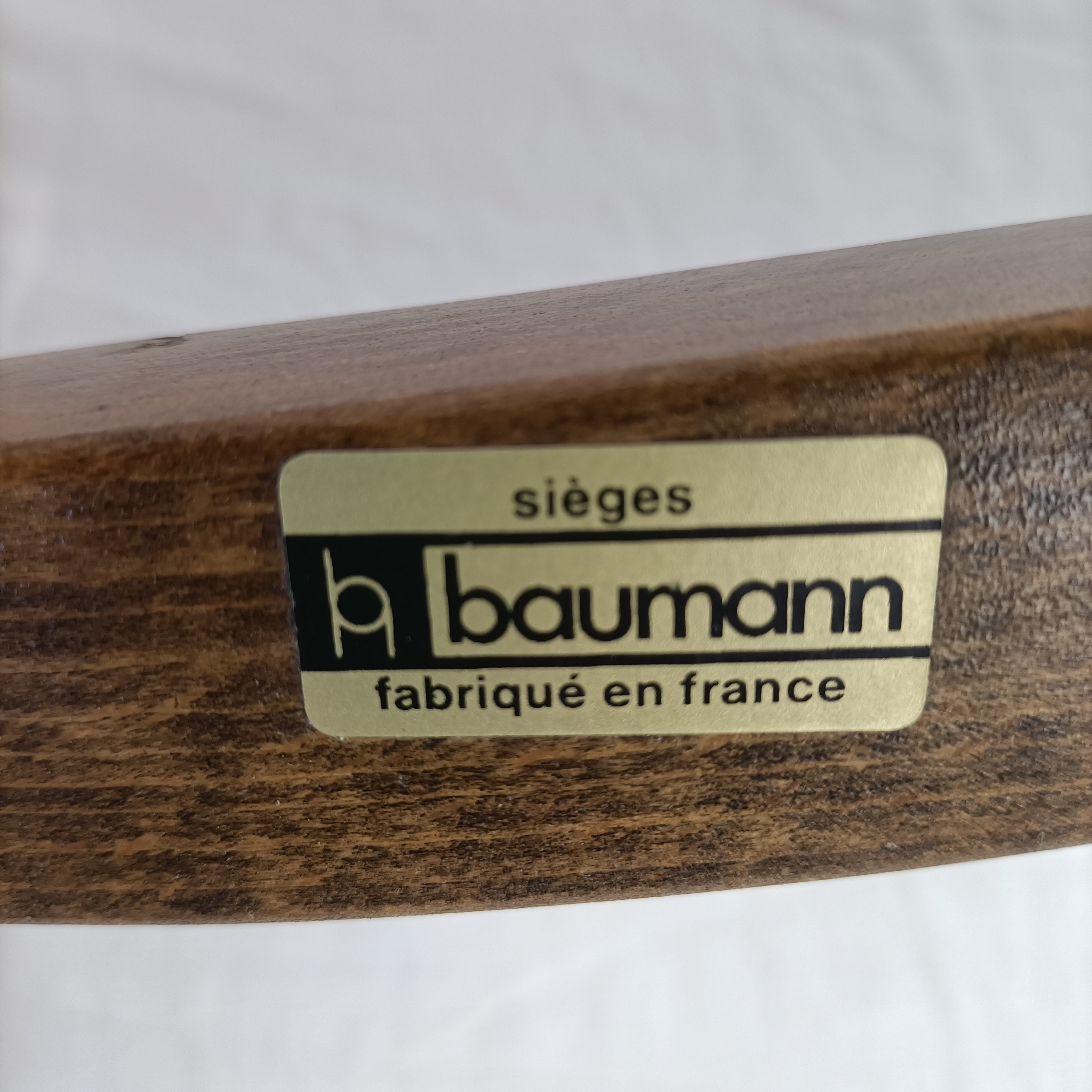Porte manteaux perroquet étiqueté "Baumann" Bon état - Vue 2 - 
