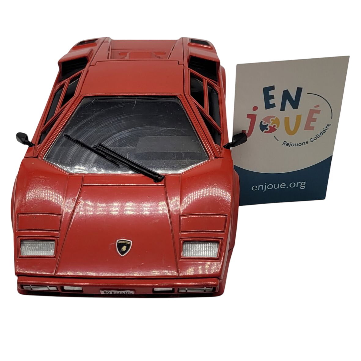 Voiture - Lamborghini Countach 5000 24 cm - Polistil Tonka - À partir de 14 ans.  -  reconditionné disponible sur Label Emmaüs