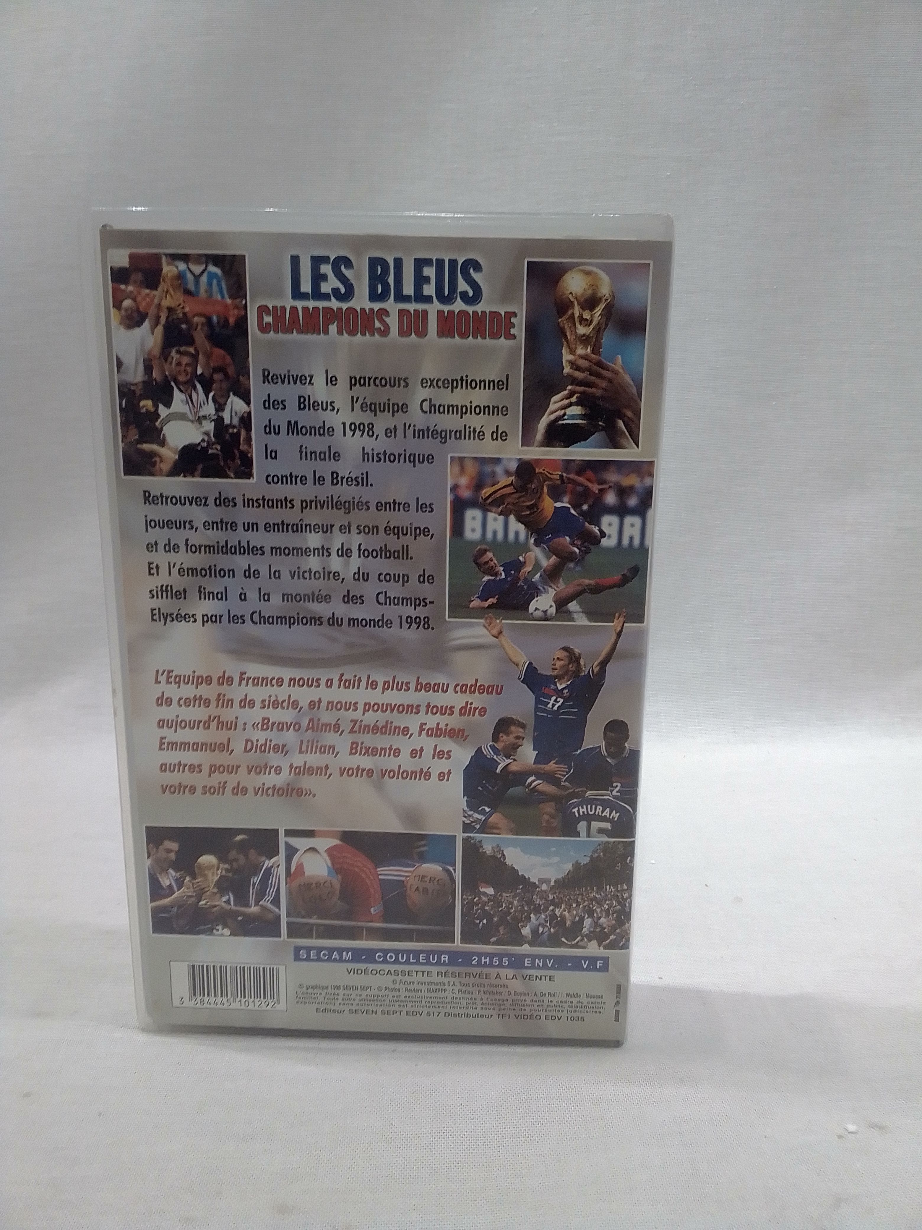 VHS Les bleus champion du monde Bon état - Vue 3 - 
