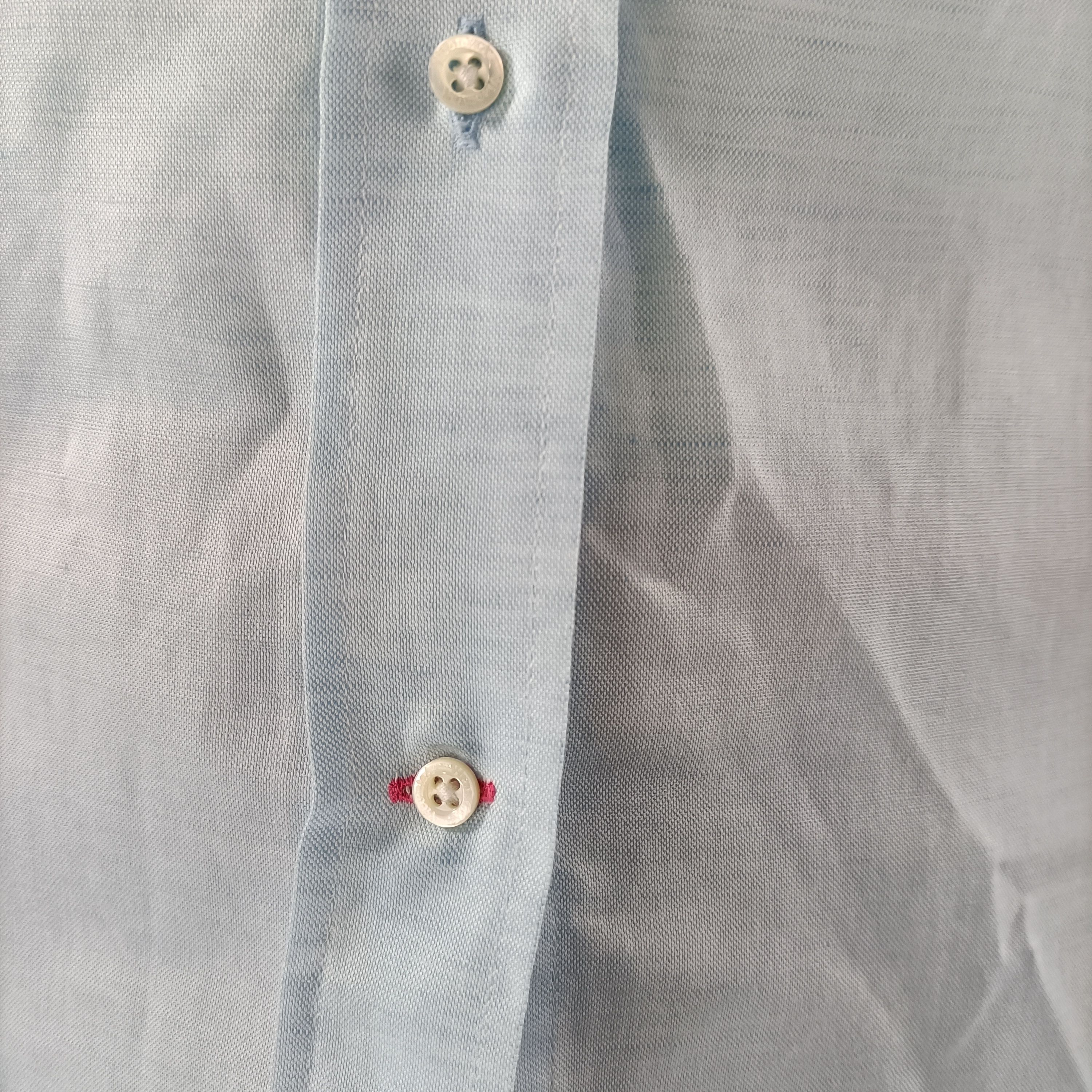 Chemise en lin St Barth- Vicomte A. - Taille 1 Très bon état - Vue 10 - 