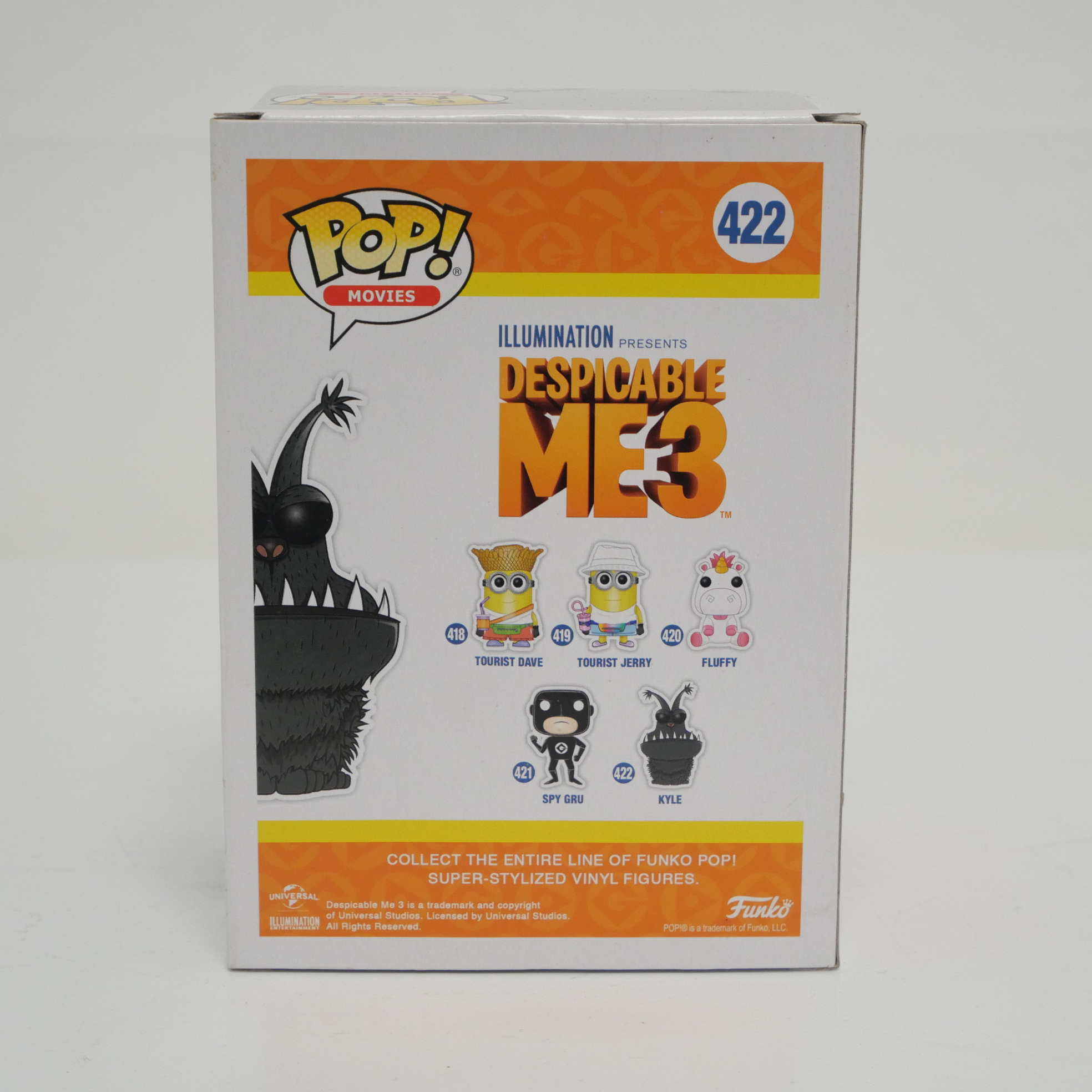 Figurine Funko Pop ! Kyle - Despicable Me 3 #422 Très bon état - Vue 2 - 
