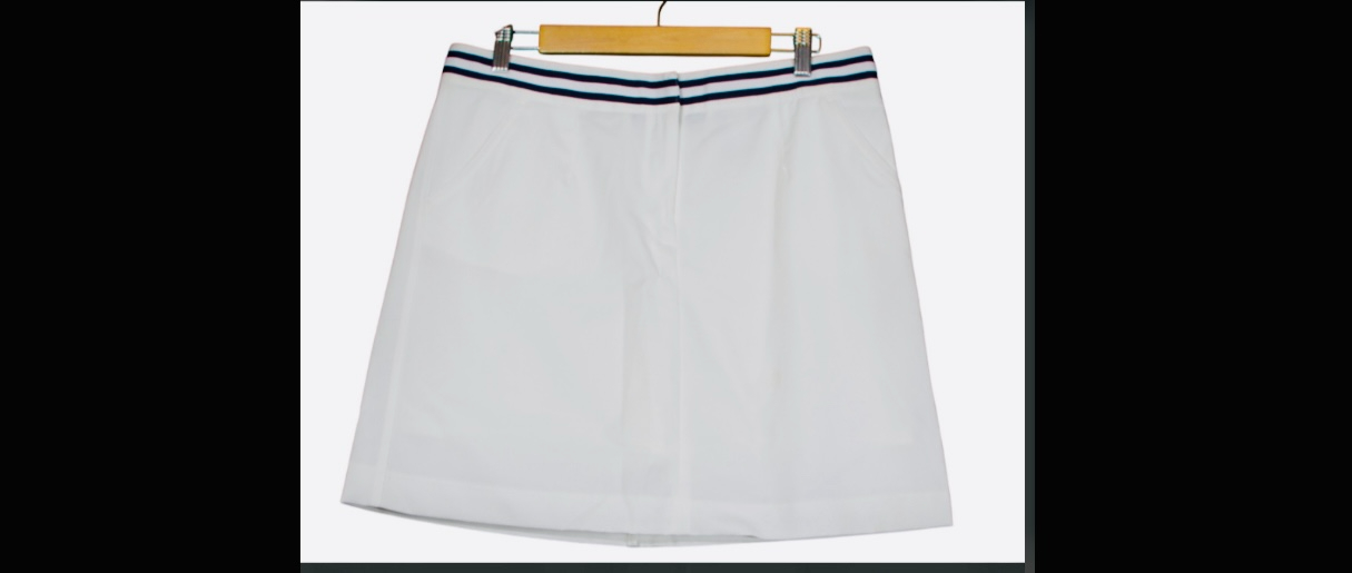 Jupe short - 42- blanche sport - Tommy Hilfiger - Modalova