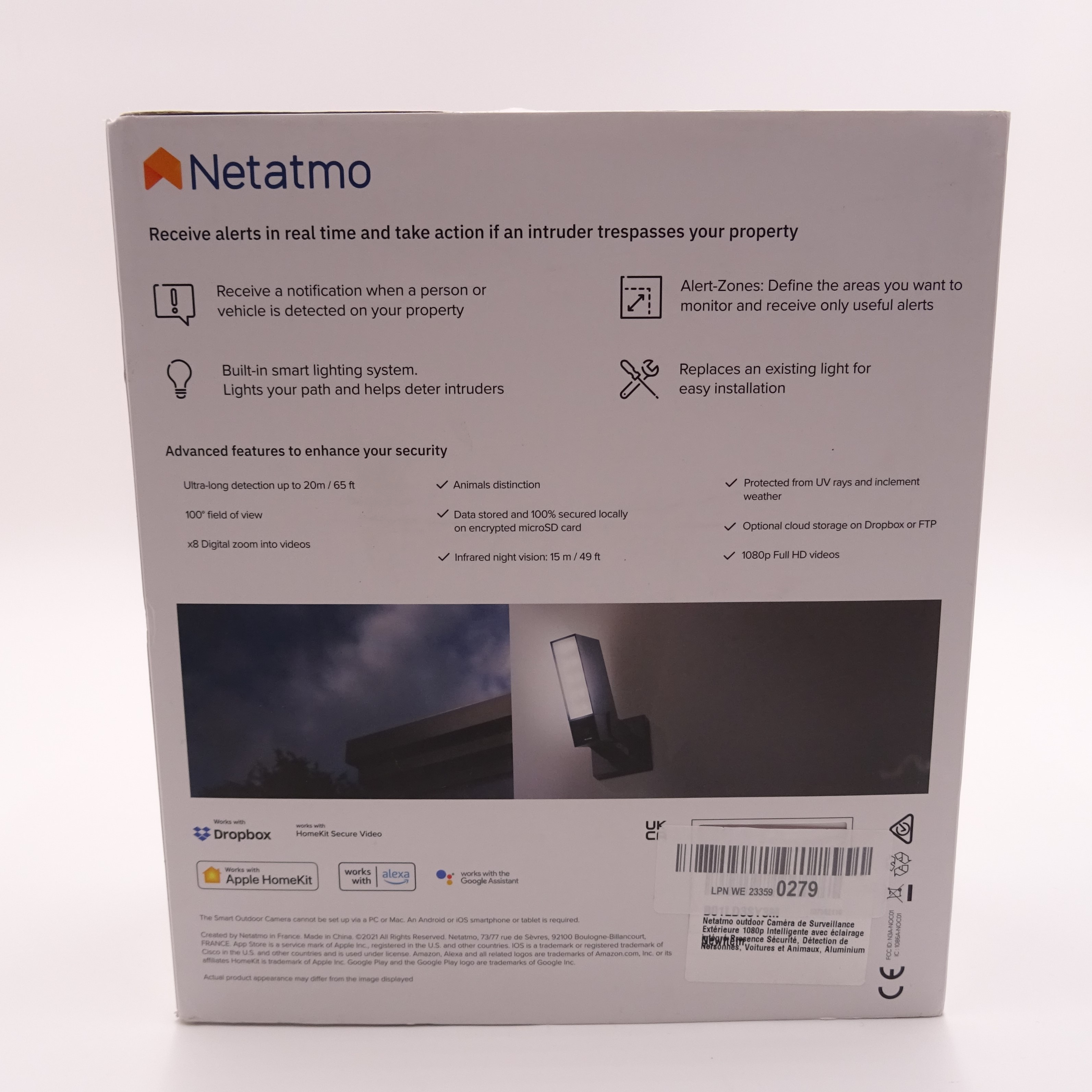 Netatmo Caméra Wifi Extérieure - Très bon état - Photo 6
