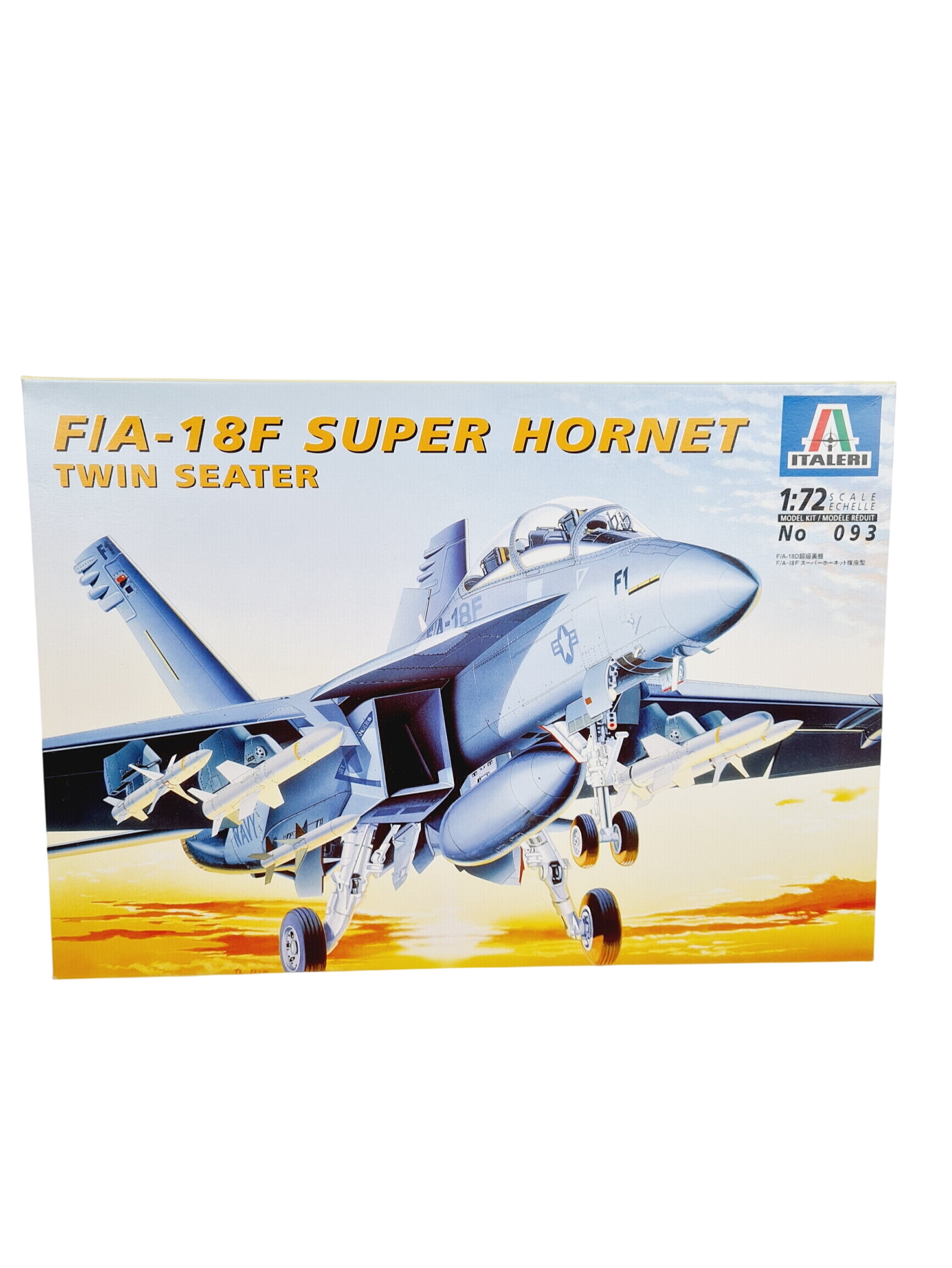 Maquette d'avion - F/A-18 F Super Hornet Twin Seater - Italeri - N°093 Comme neuf -  reconditionné disponible sur Label Emmaüs