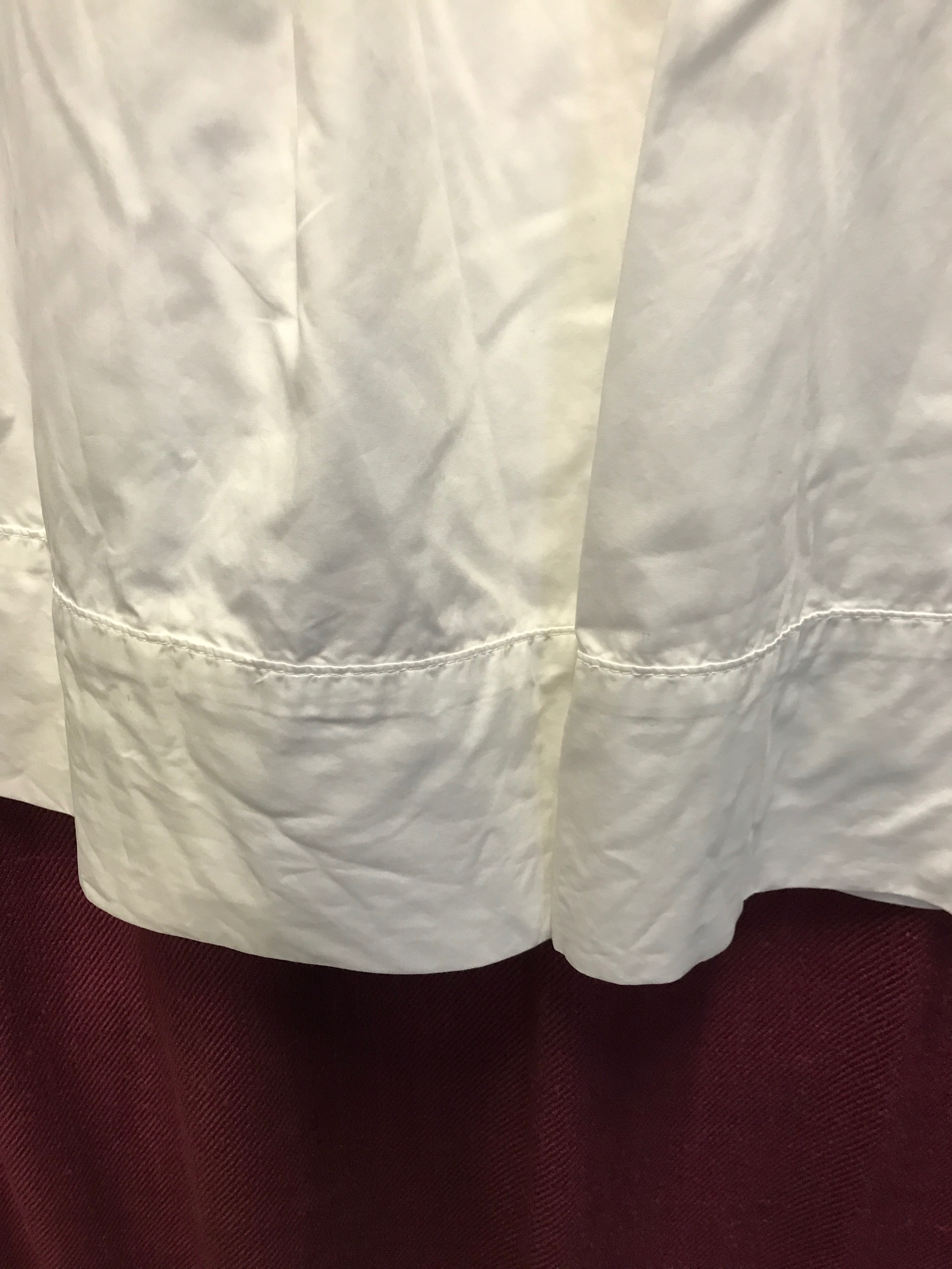 Jupe blanche «Armani Jeans » taille 42 Très bon état - Vue 4 - 