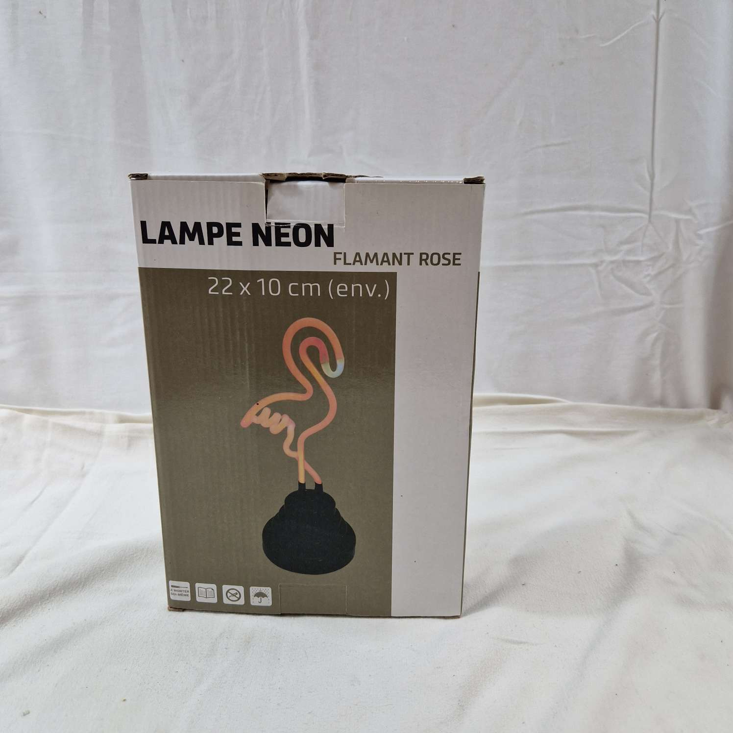 Lampe néon Flamant Rose - Photo 6