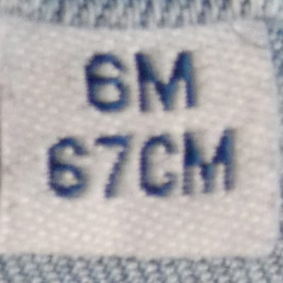 Short en jeans bleu - Bébé - La compagnie des petits - Taille 6 mois - Photo 4