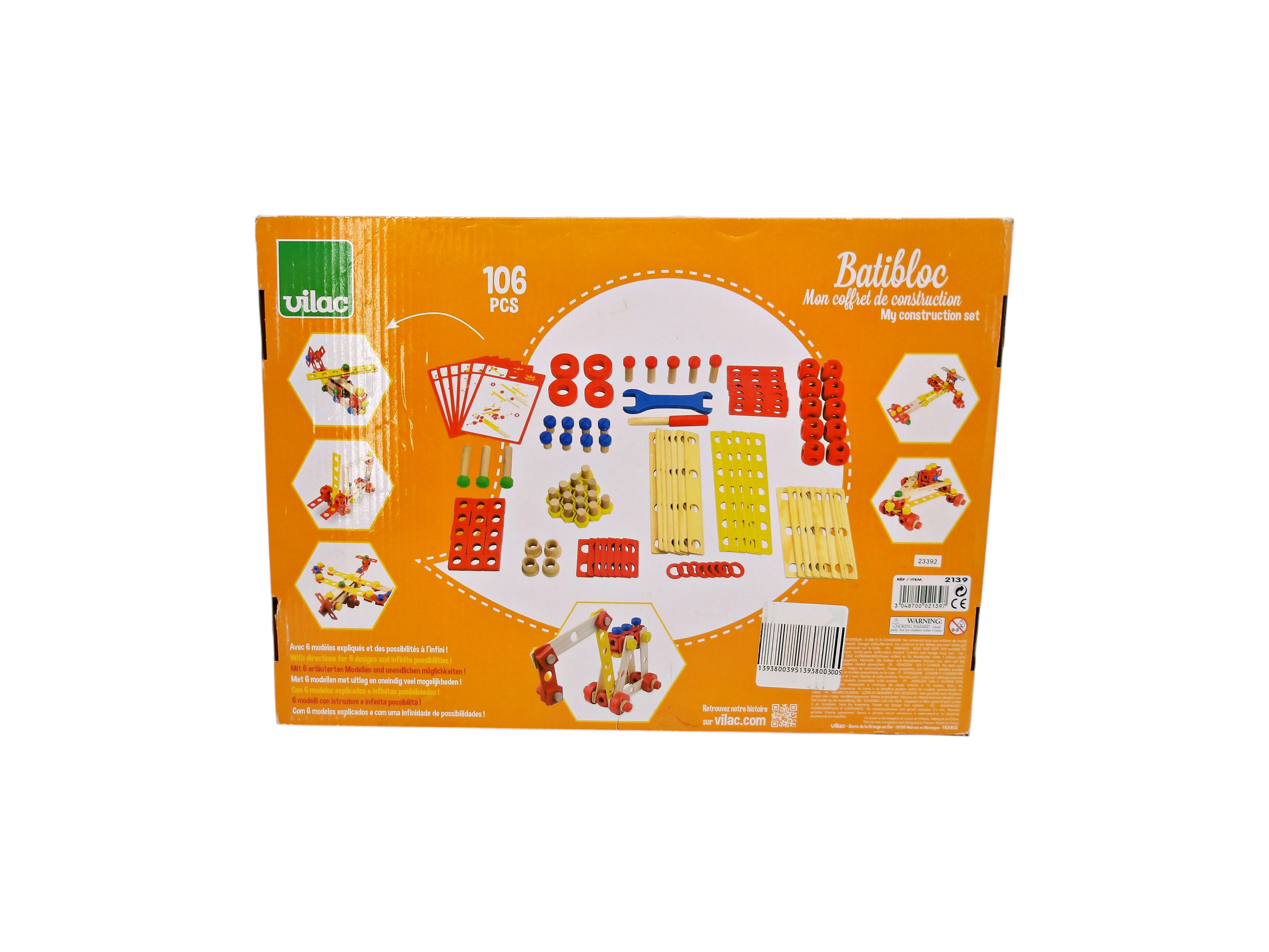 Batibloc - Mon coffret de construction  Très bon état - Vue 2 - 