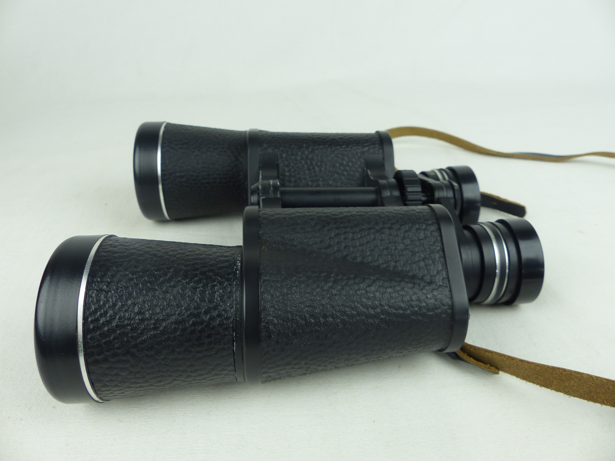 Jumelles militaires vintage Tento 6NU2, 7 x 50 avec très bel étui en cuir - Très bon état - Photo 8