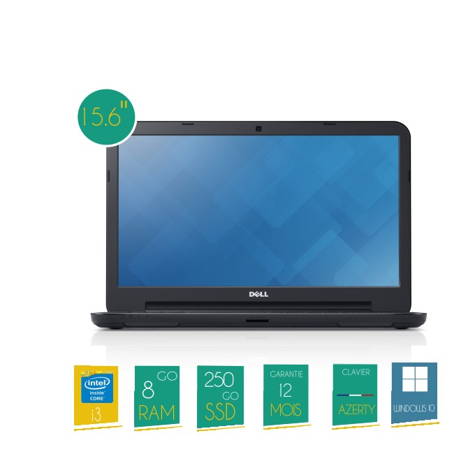Dell Latitude 3540 - Ram 8 Go - Ssd 250 Go