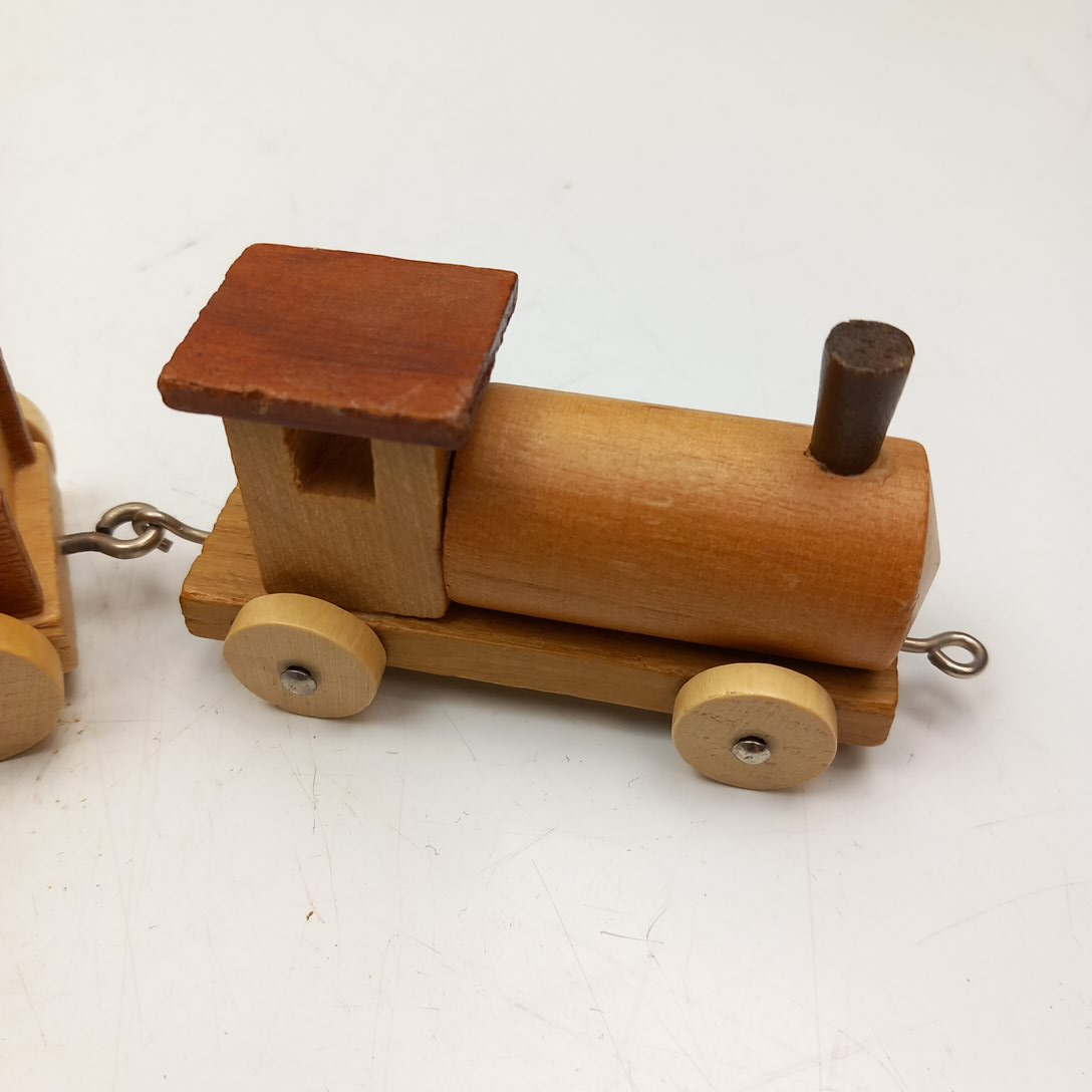Train Vintage en Bois loquai Holzkunst Bon état - Vue 7 - 