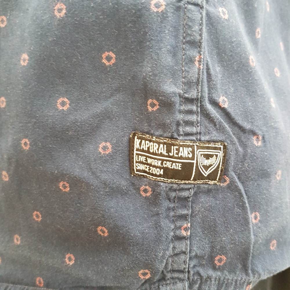Chemise bleue - KAPORAL - Taille M Bon état - Vue 5 - 