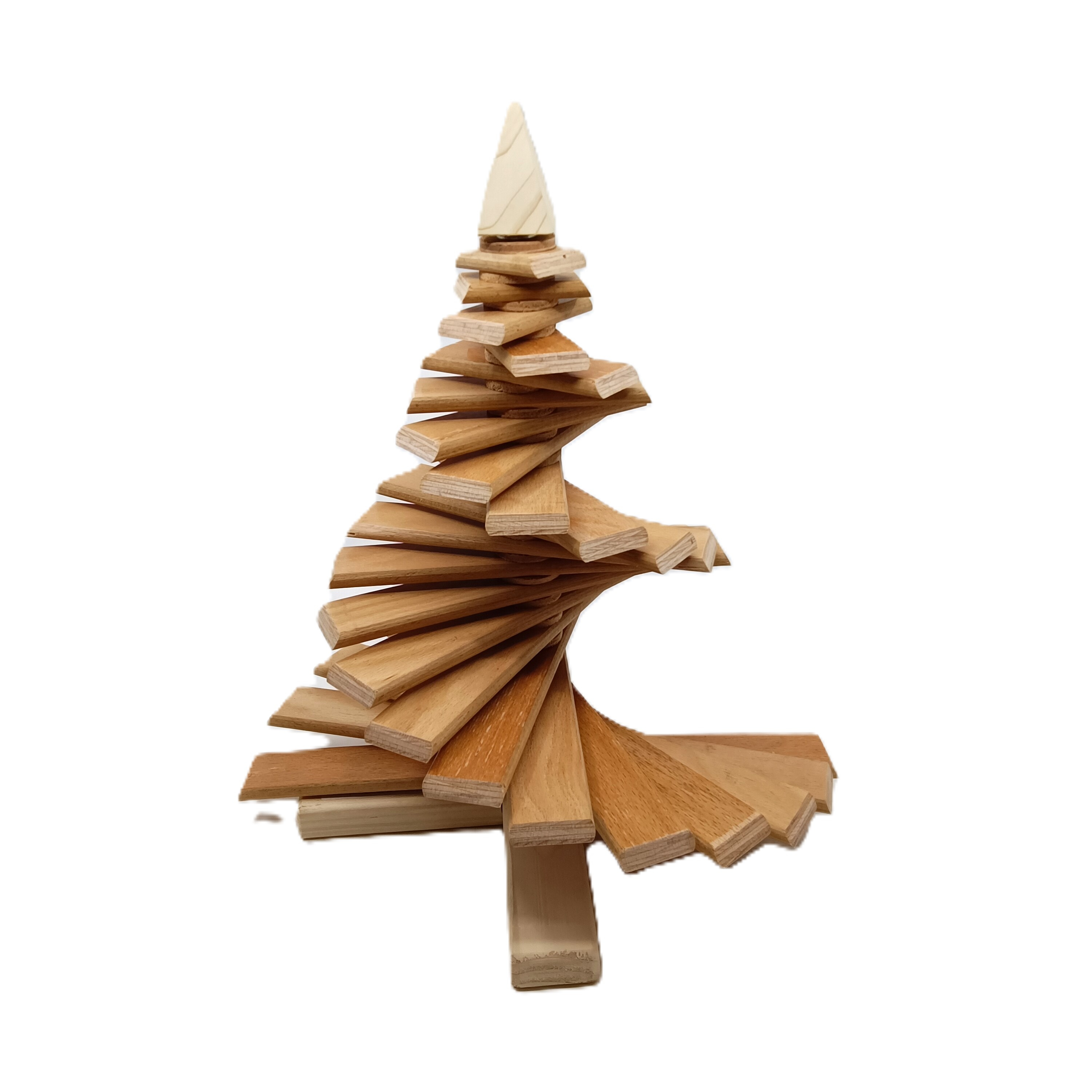 Mini Sapin de Noel en Bois - Photo 1