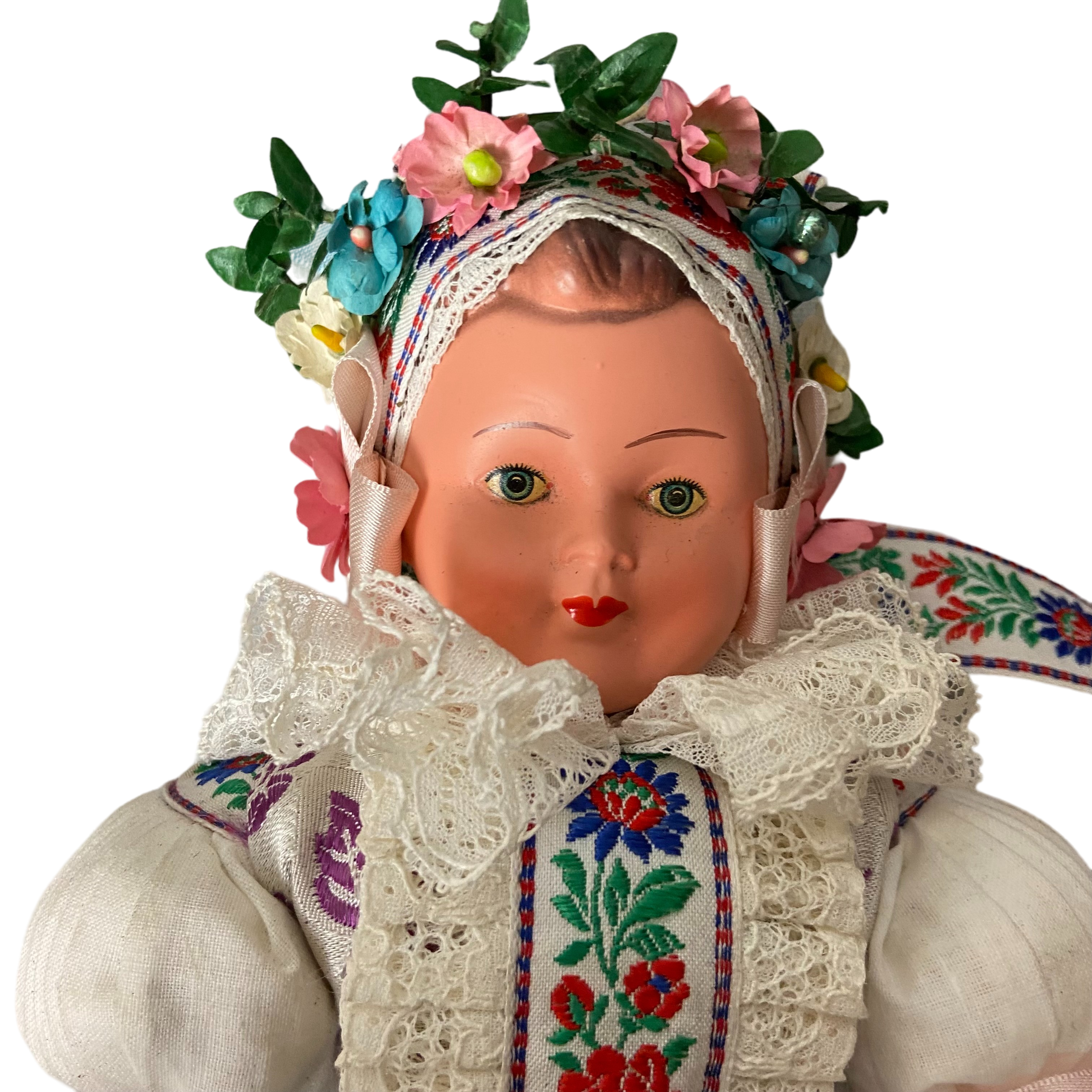 Acheter Poupée vintage folklorique en plastique dur des années 50 ( costume national russe) Très bon état - 25,00 € Poupée vintage folklorique en plastique dur des années 50 ( costume national russe) Très bon état - reconditionné disponible sur Label Emmaüs