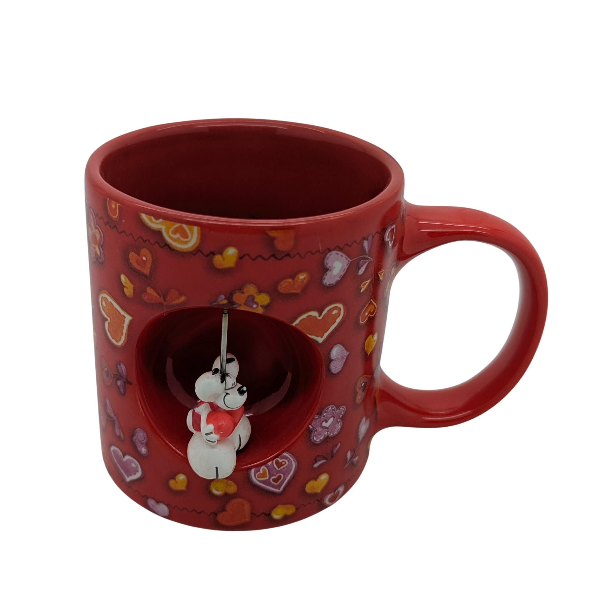 Mug Collection Diddl Vintage De 9 Cm - Céramique Multicolore, Occasion En Bon état - Made In France