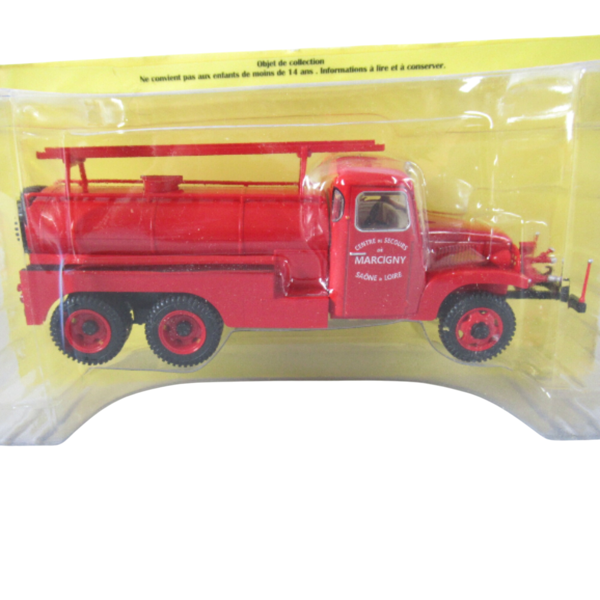 Modèle réduit Camion de Pompiers "Camion Citerne d'Incendie (CCI) Tubincendie sur GMC CCKW 353 avec Pompe à l'Avant", échelle 1/43 Comme neuf -  reconditionné disponible sur Label Emmaüs