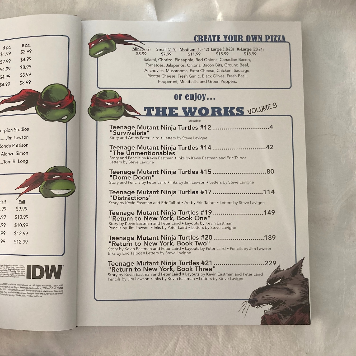 Teenage Mutant Ninja Turtles - The Works Volume 3 - Photo 4