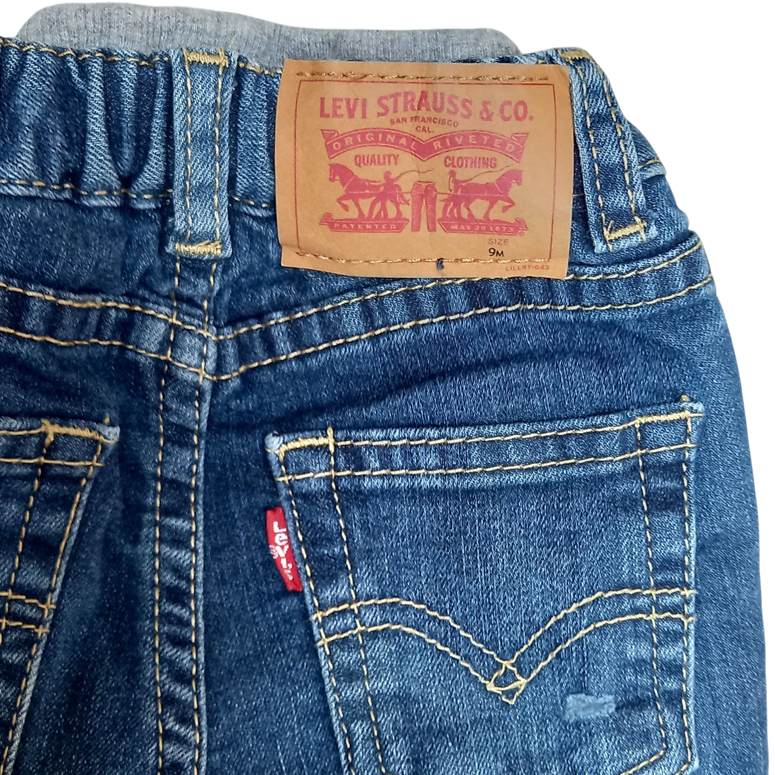 Jean Bébé levi strauss 514, 9 mois, 68 cm Très bon état - Vue 3 - 