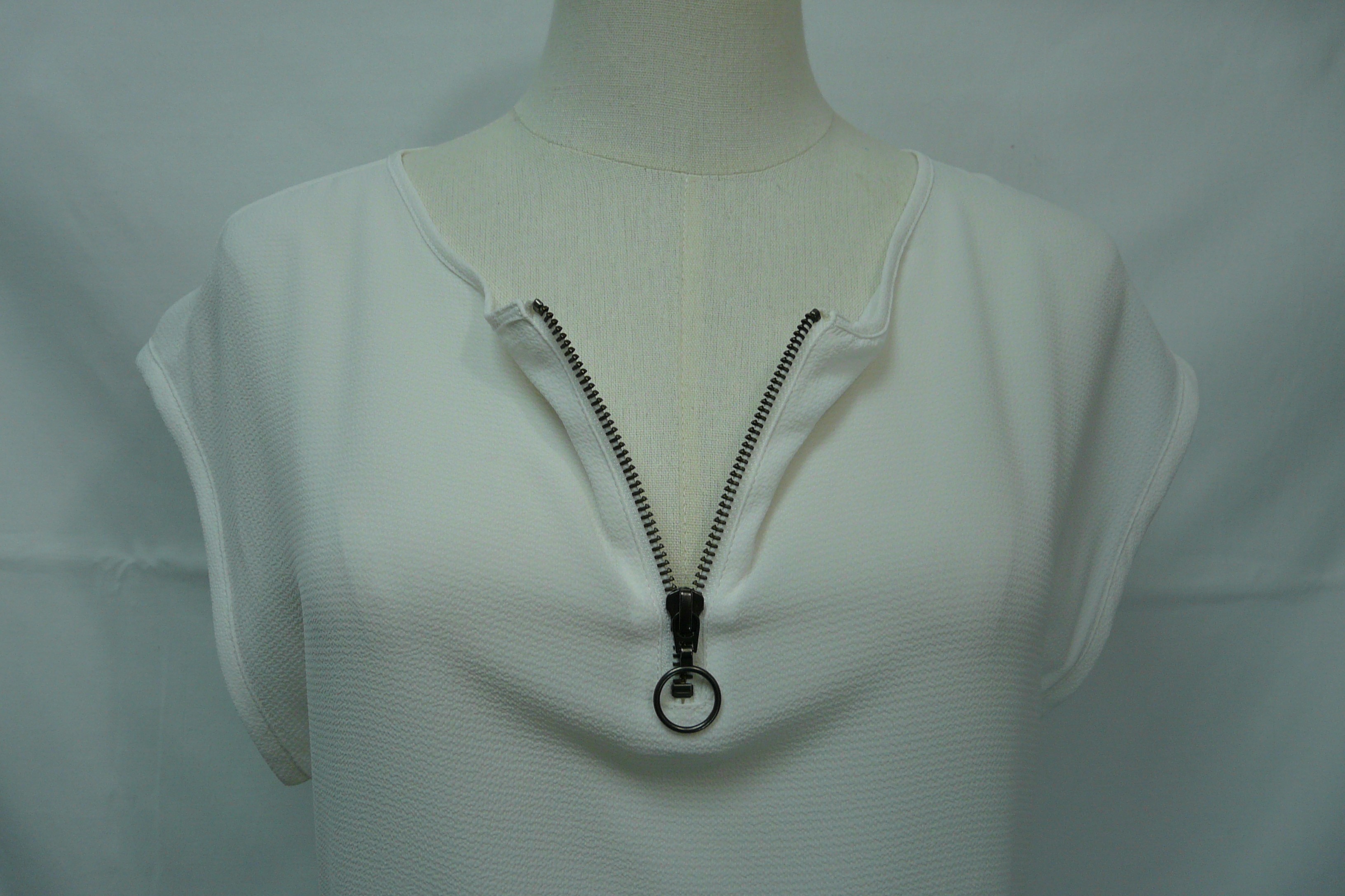 HF213 - Top léger en maille gaufrée - Ikks Women - Taille 34 Très bon état - Vue 6 - 