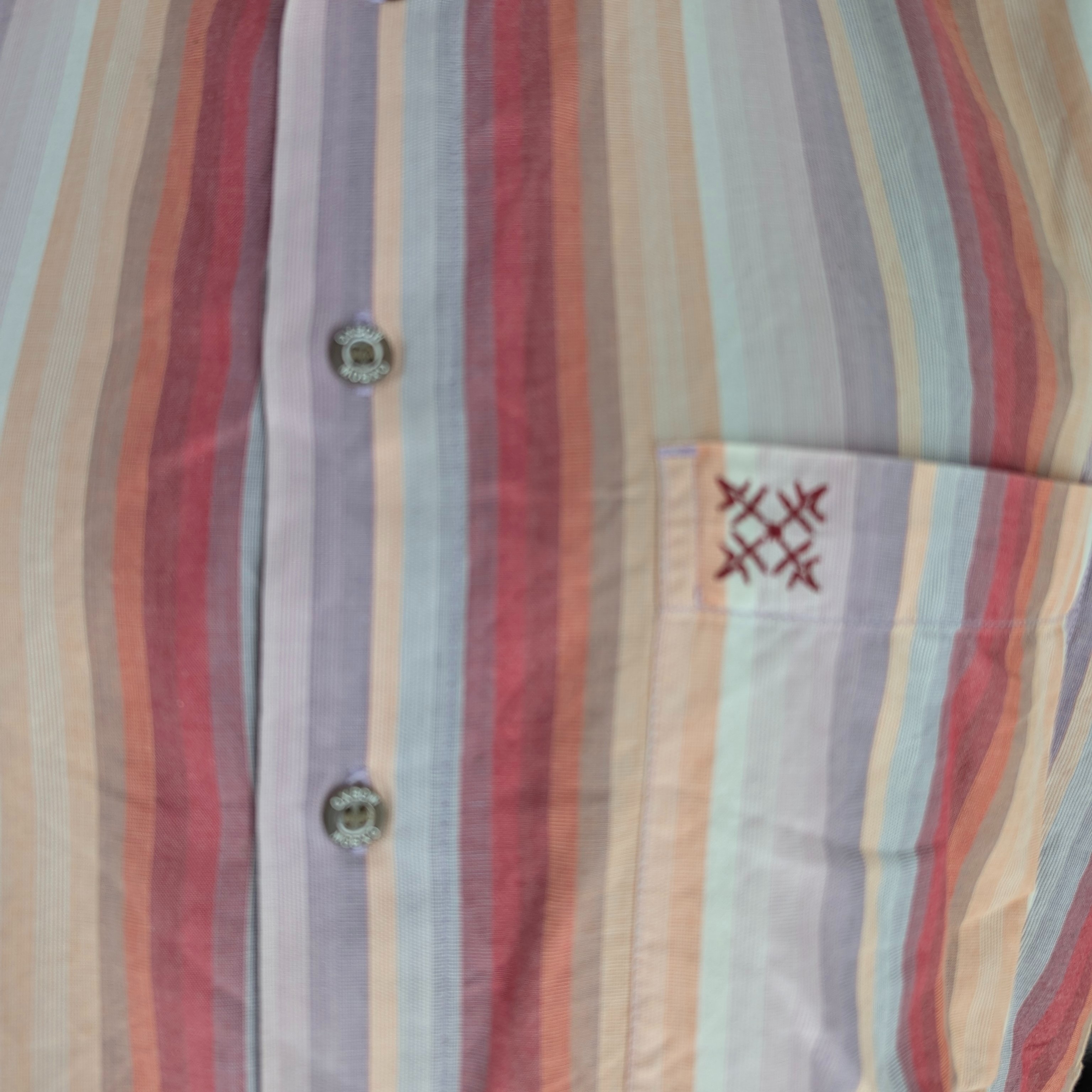 Chemise OXBOW T.XL manches courtes et rayures - Photo 2