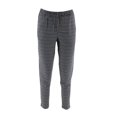Pantalon fluide imprim bleu et noir - Taille 36 - h&m - Modalova