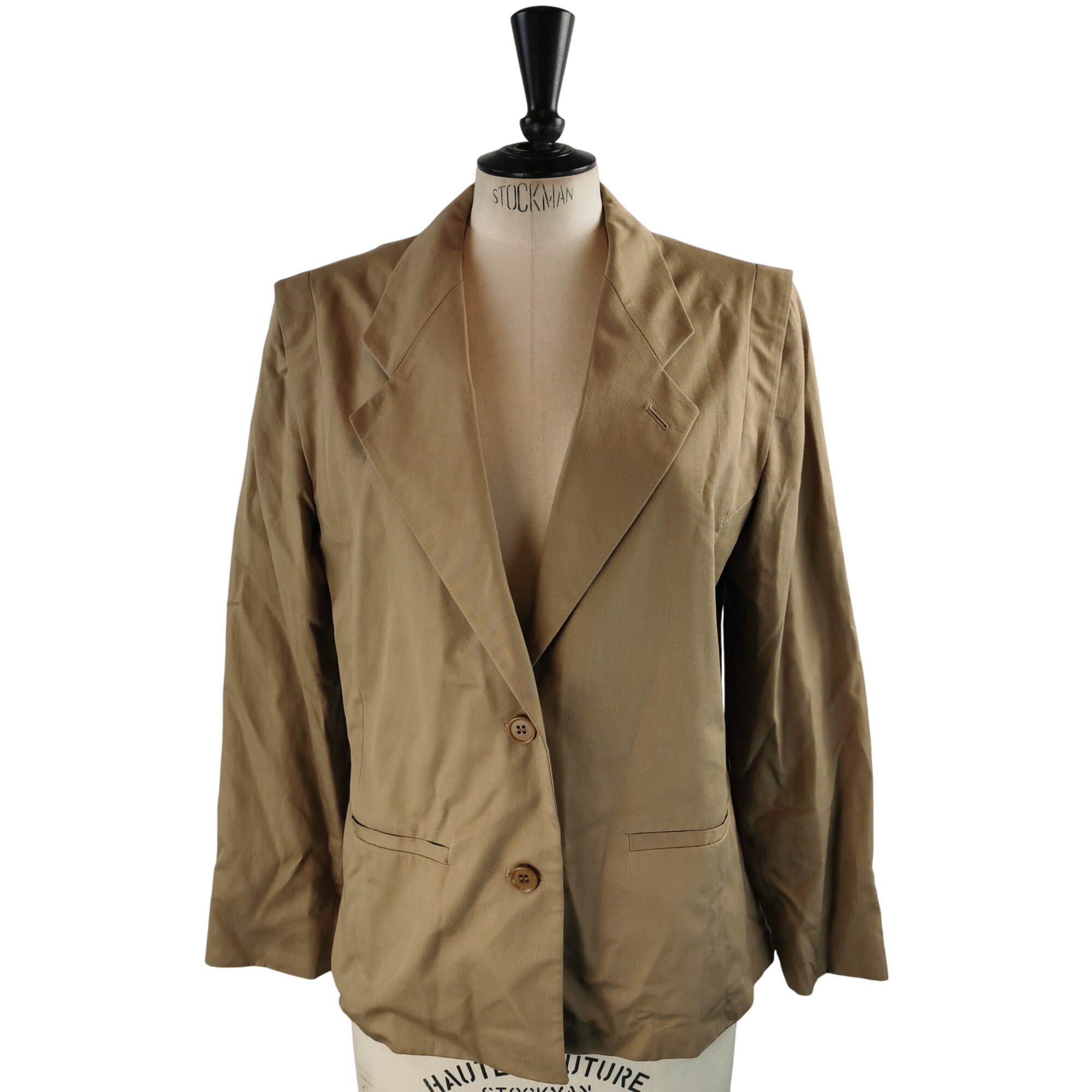 Blazer vintage MARNI 38 Beige classique à deux boutons Très bon état -  reconditionné disponible sur Label Emmaüs